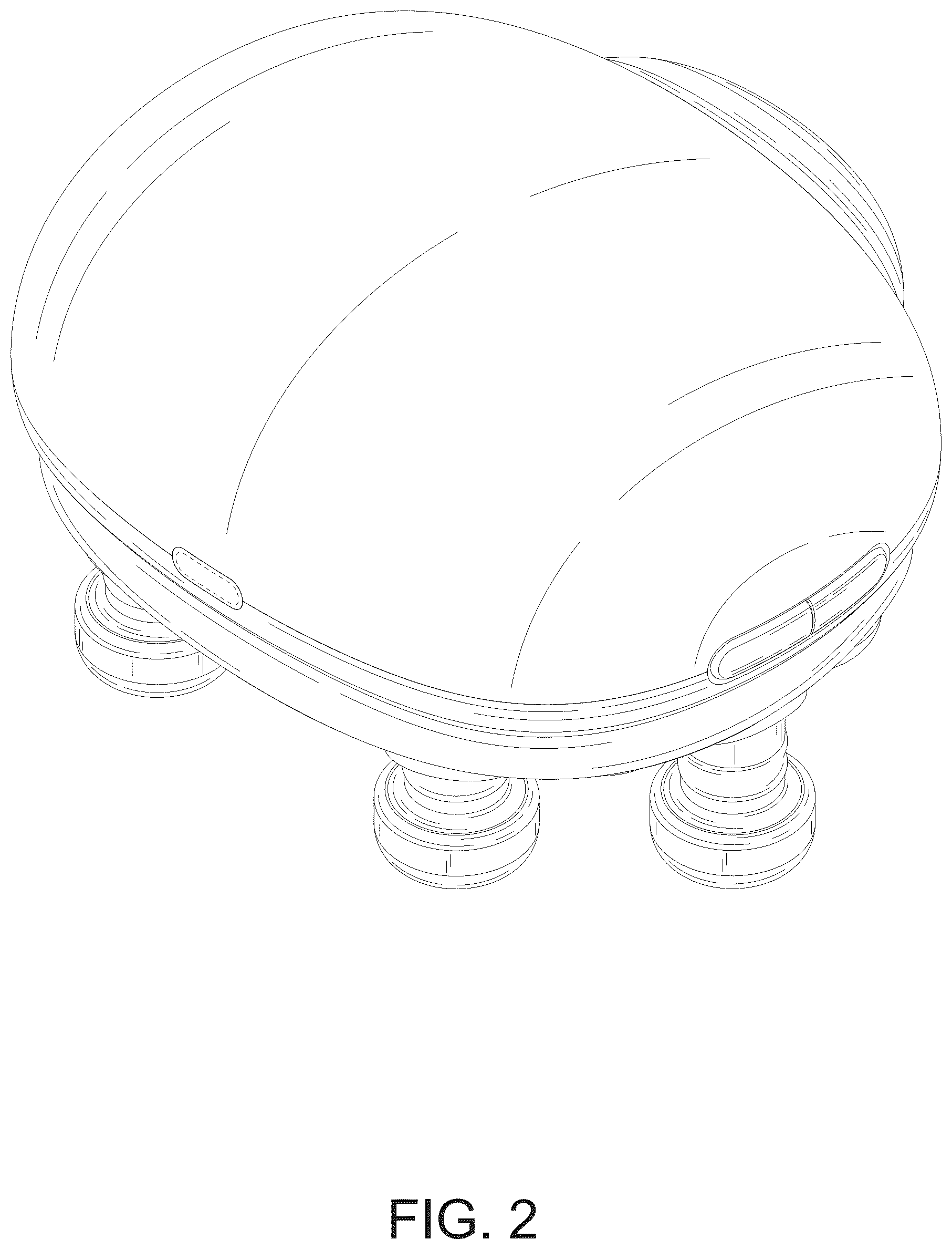 Patent USD1044013 Figure 2 – Eye massager