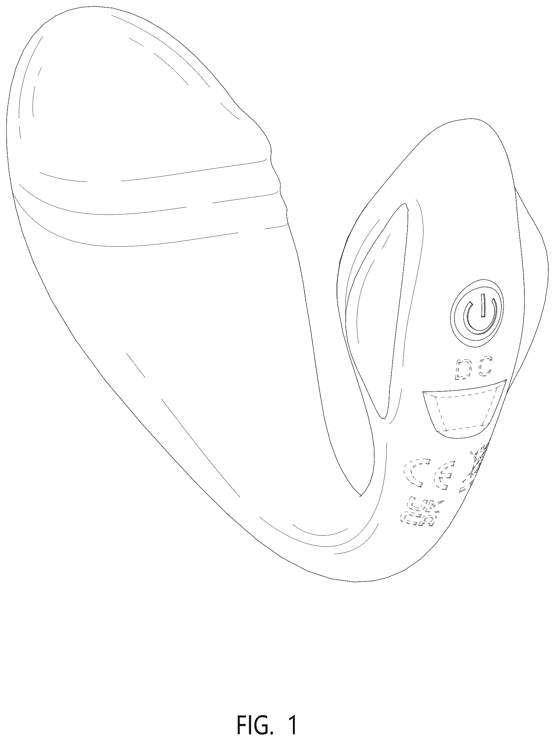 Patent USD1044014 Figure 1 – Sex toy
