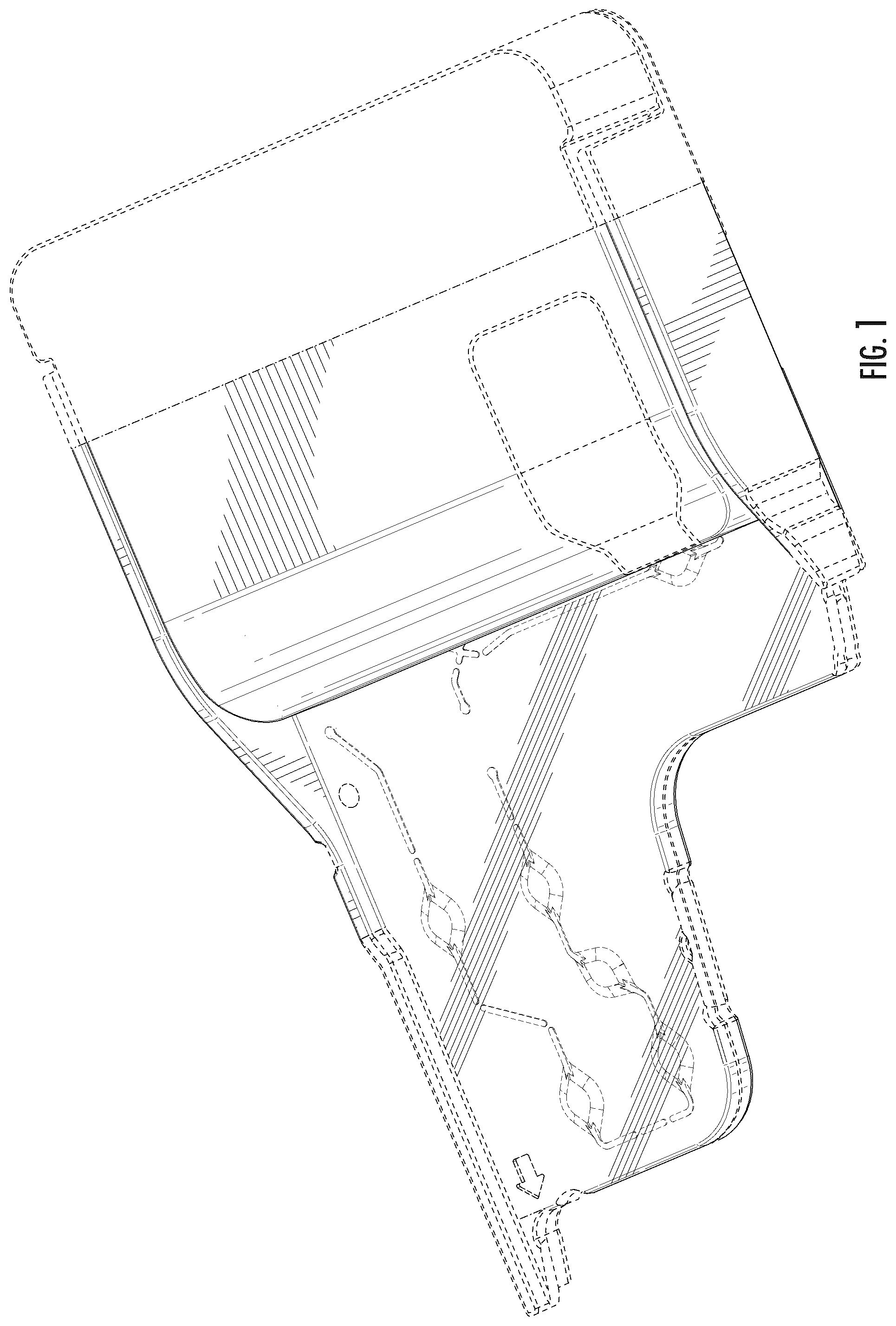 Patent USD1044018 Figure 1 – Medical diagnostic cartridge