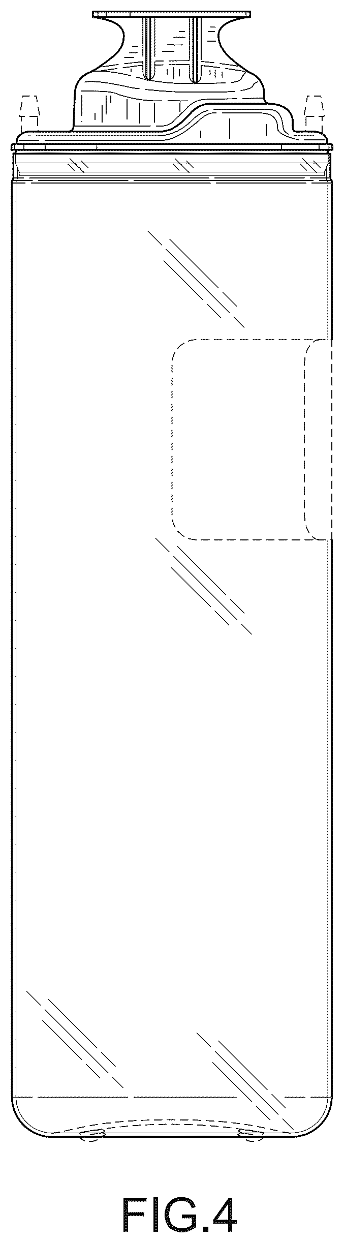 Patent USD1044029 Figure 4 – Collection bottle