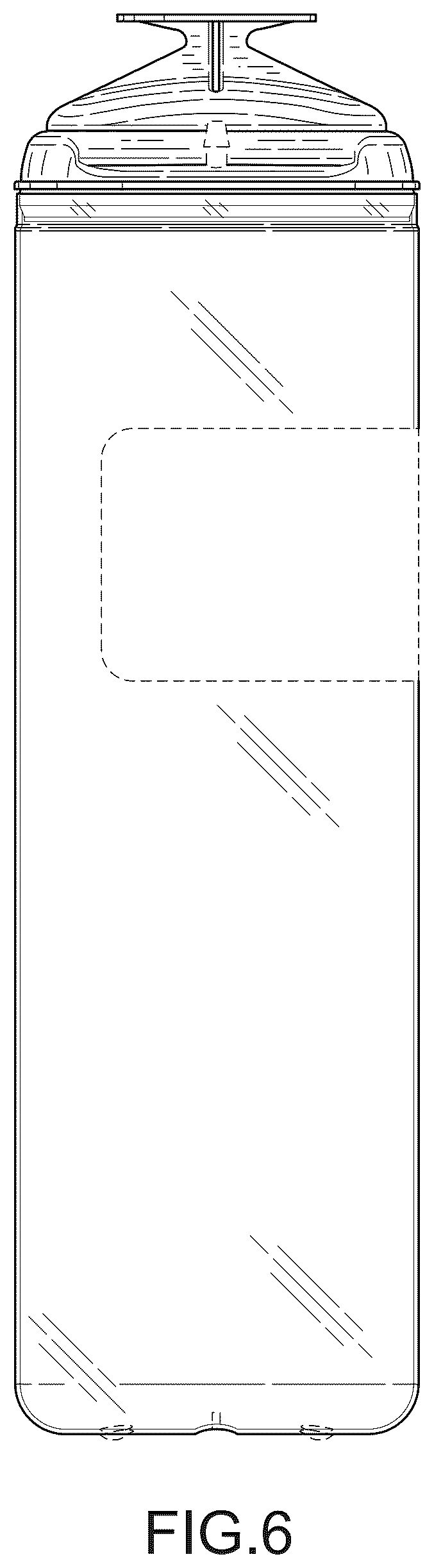 Patent USD1044029 Figure 6 – Collection bottle