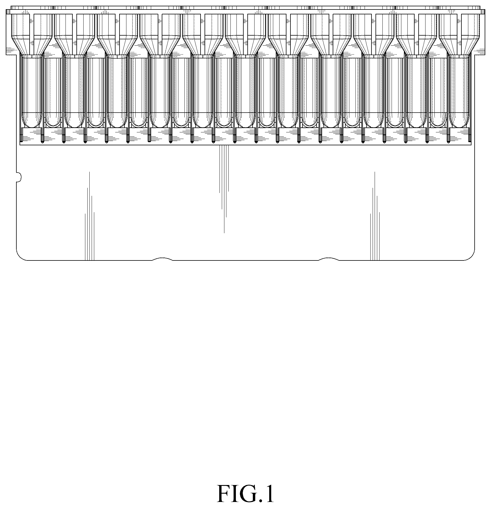 Patent USD1044031 Figure 1 – Micro-column gel card