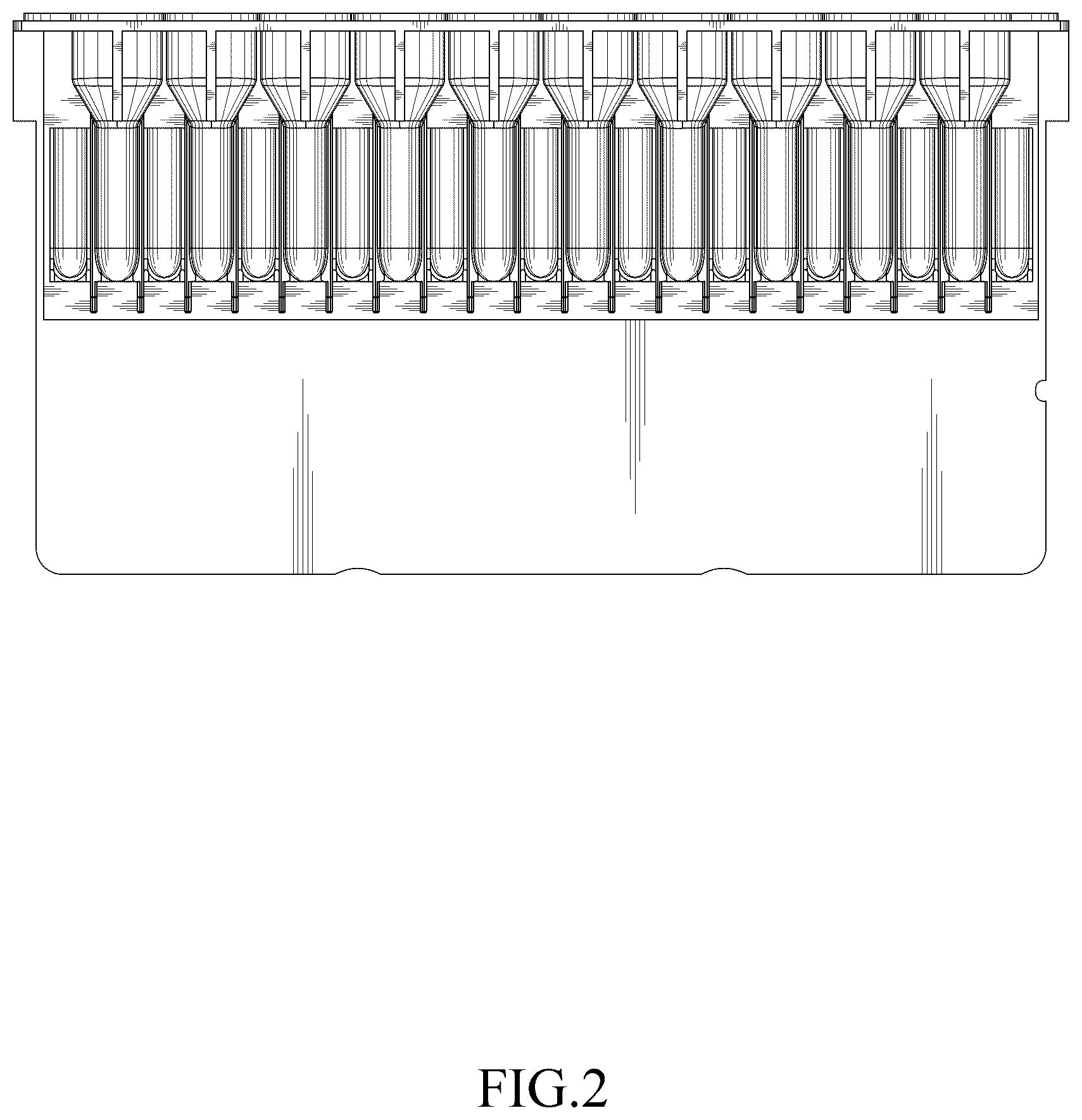 Patent USD1044031 Figure 2 – Micro-column gel card