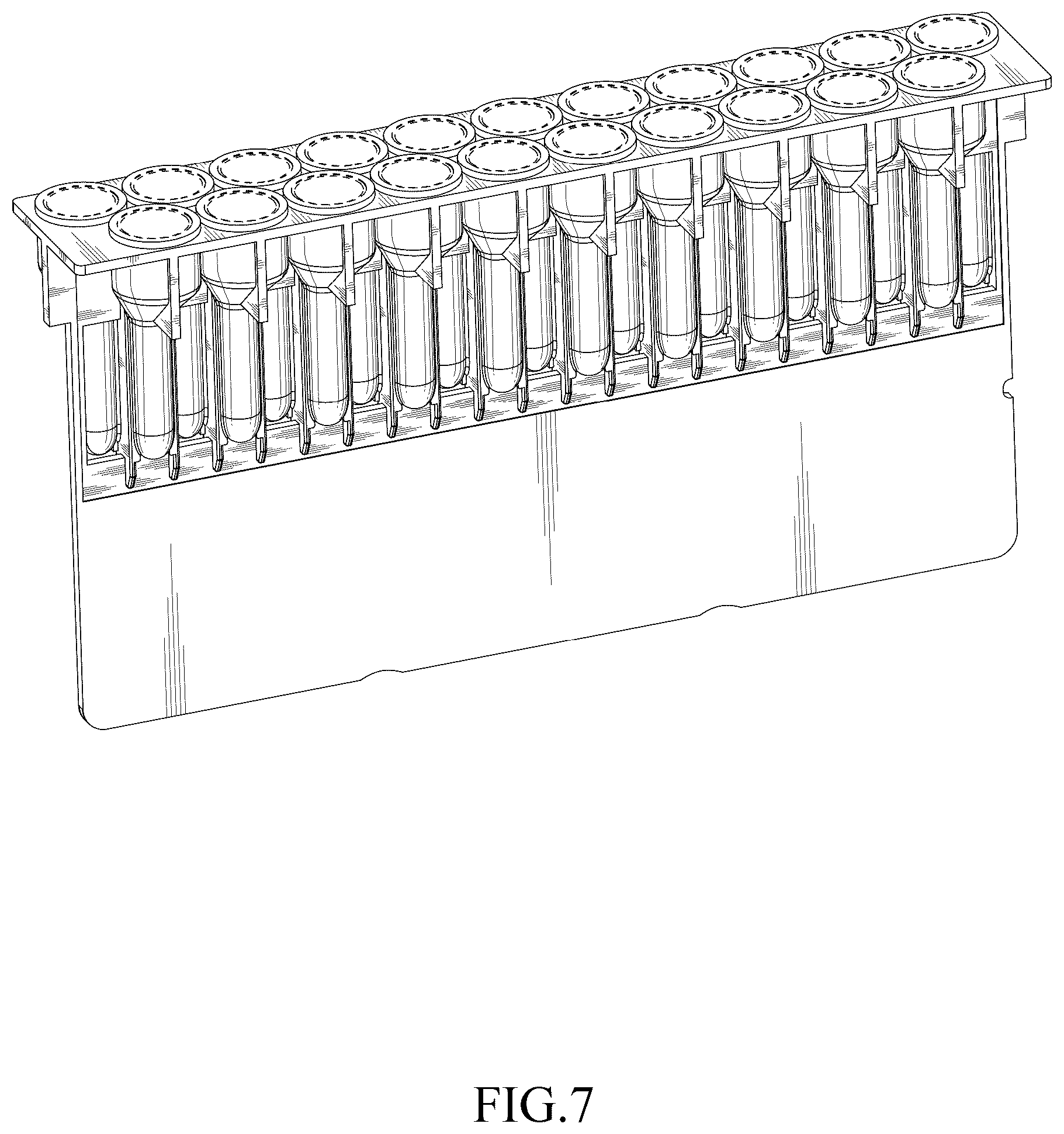 Patent USD1044031 Figure 7 – Micro-column gel card