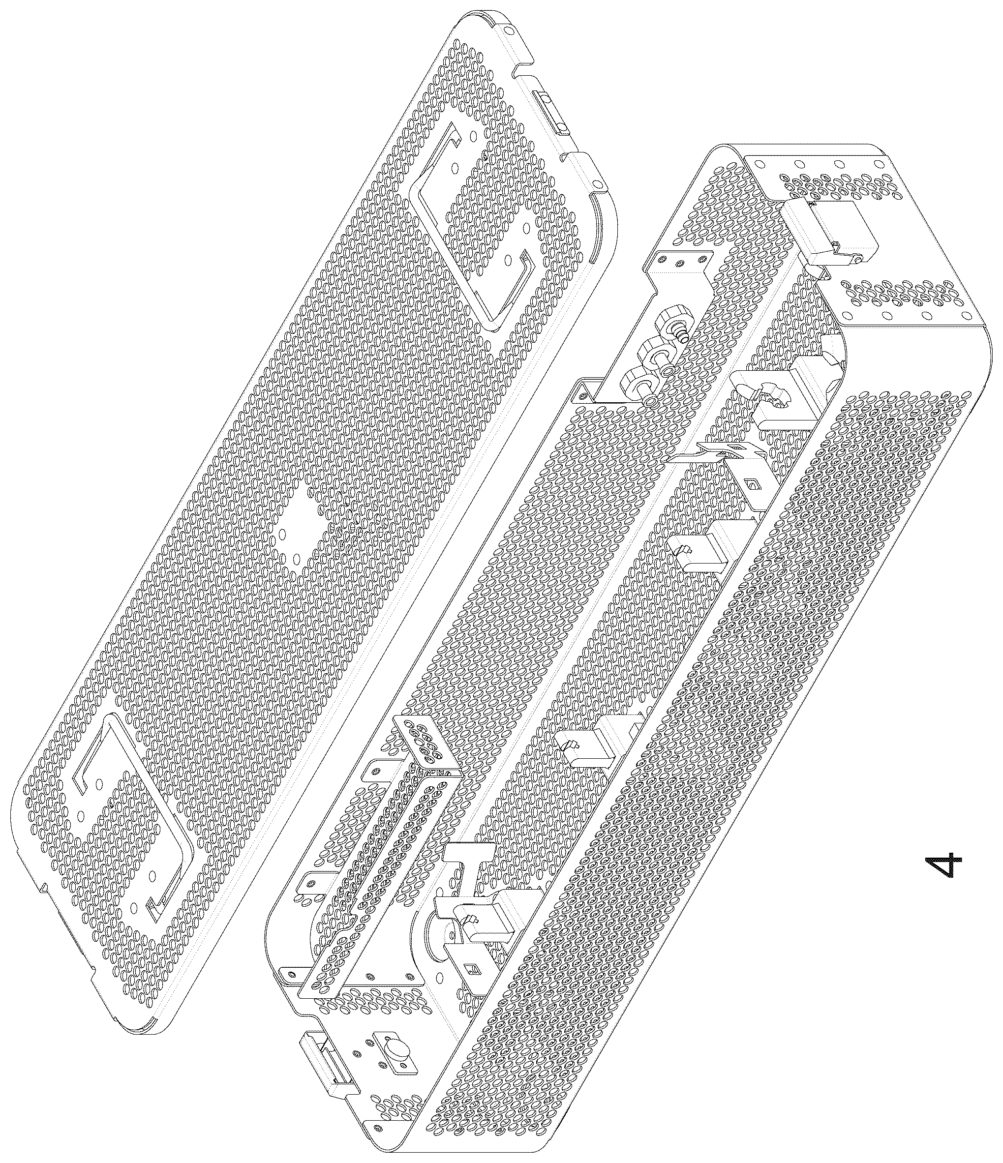 Patent USD1044032 Figure 9 – Storage tray for medical tools