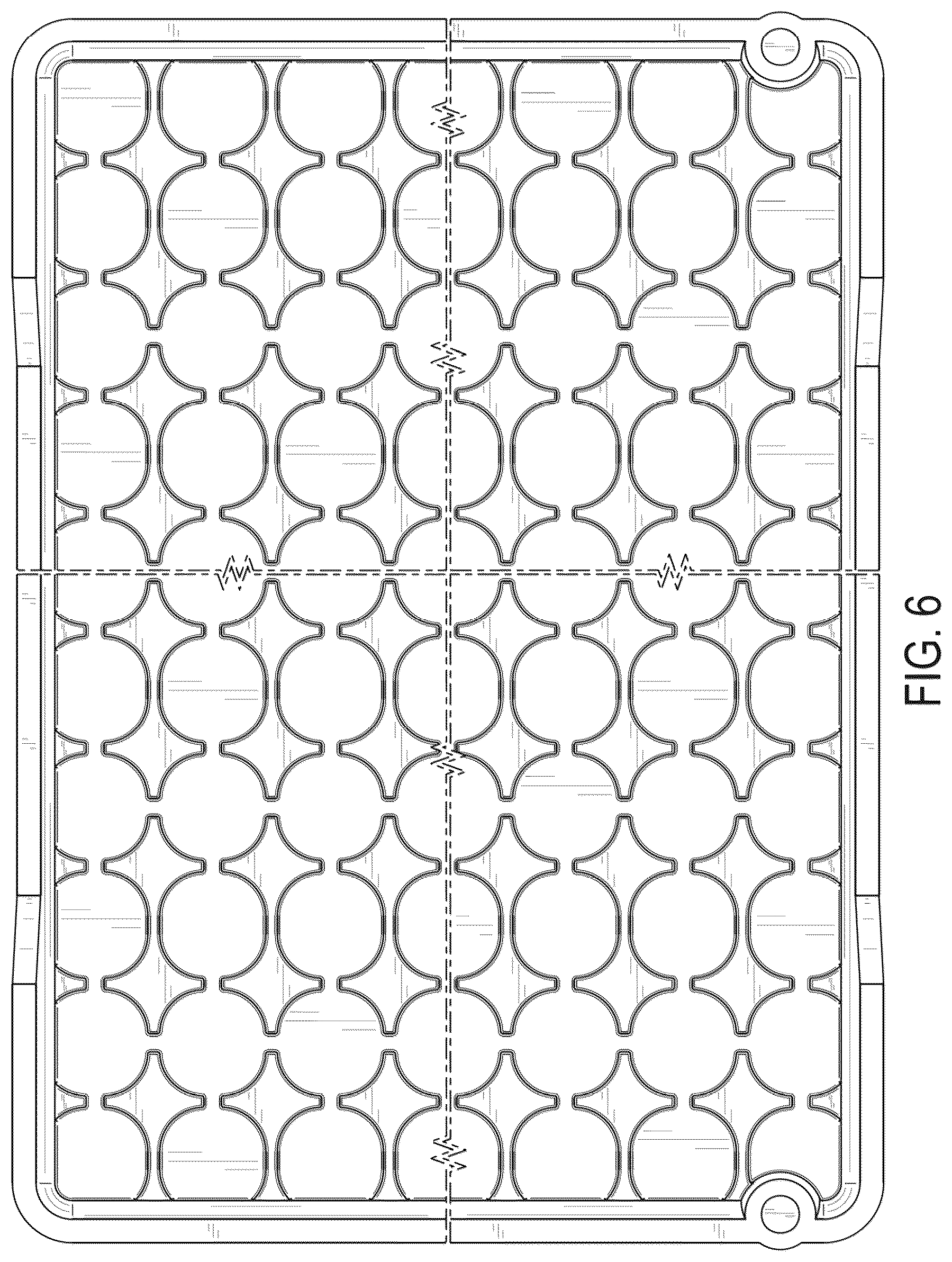 Patent USD1044033 Figure 6 – Tray