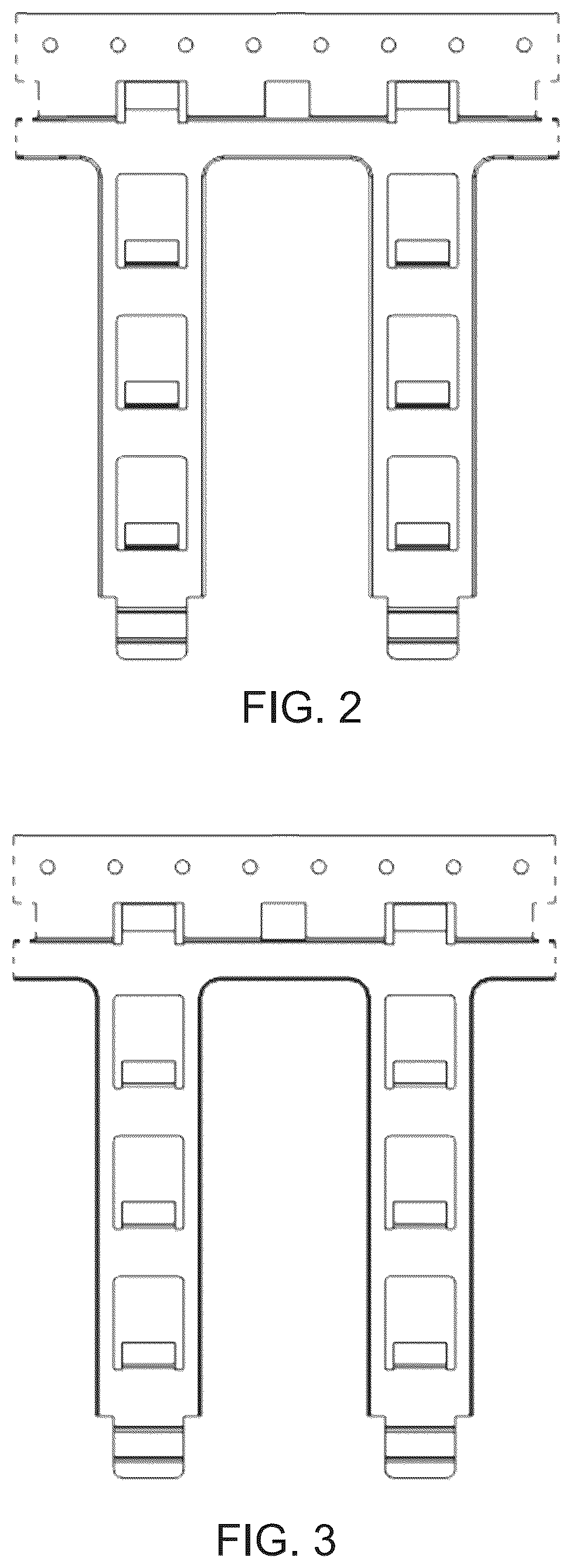 Patent USD1044039 Figure 2 – Wall panel frame