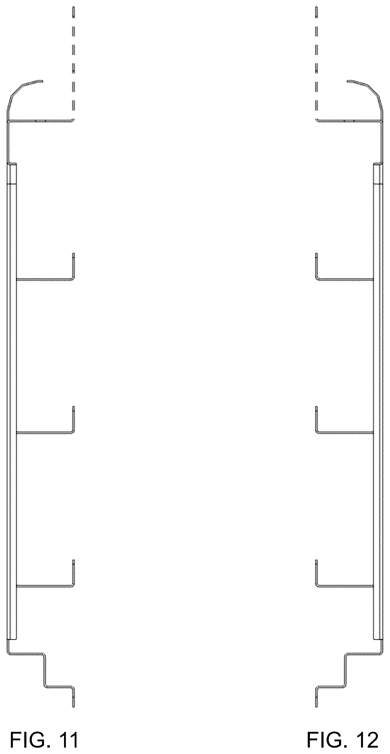 Patent USD1044039 Figure 7 – Wall panel frame
