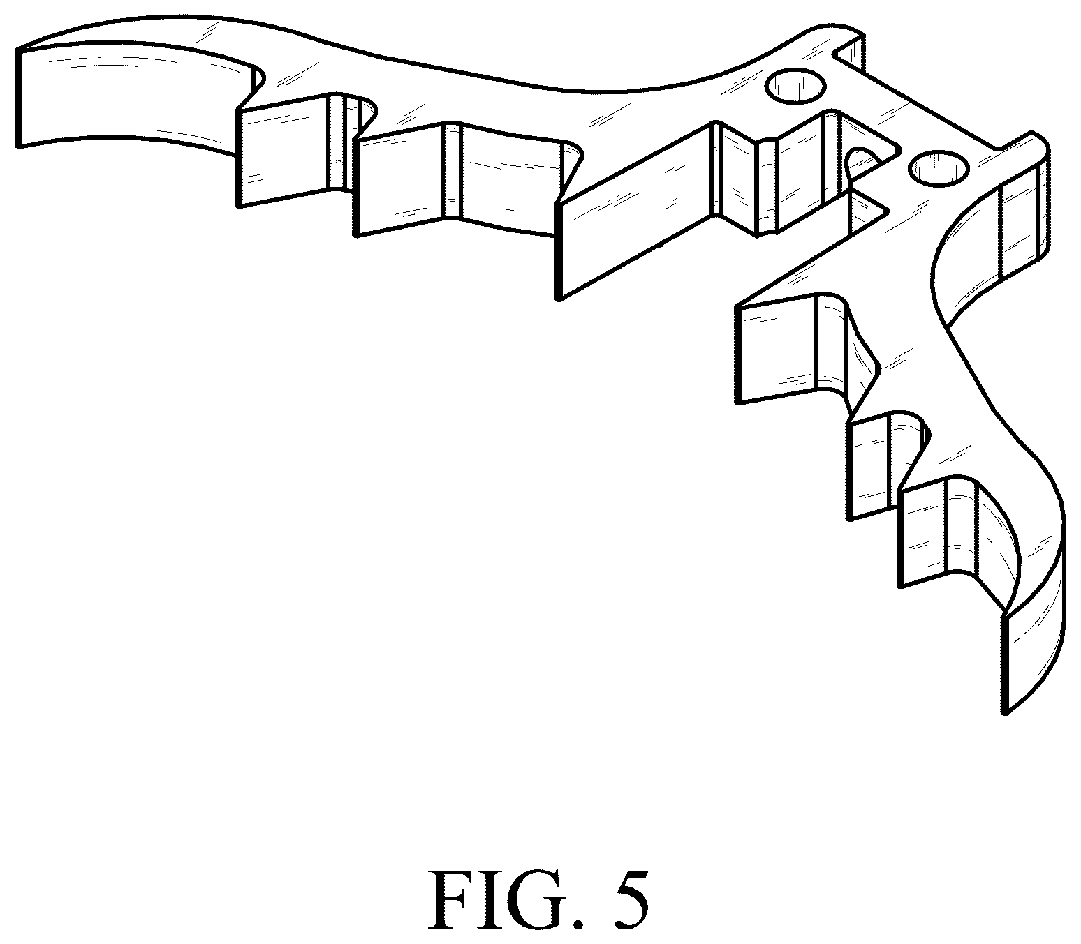 Patent USD1044040 Figure 5 – Tree engaging cleat