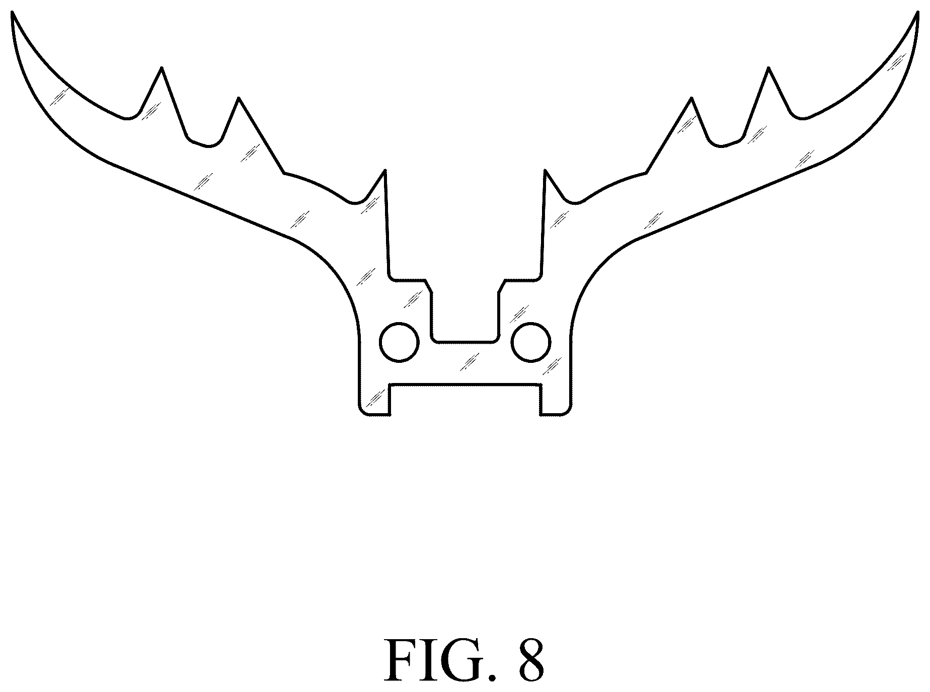Patent USD1044040 Figure 8 – Tree engaging cleat