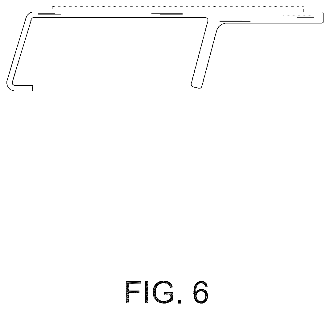 Patent USD1044041 Figure 6 – Auxiliary step platform for ladder