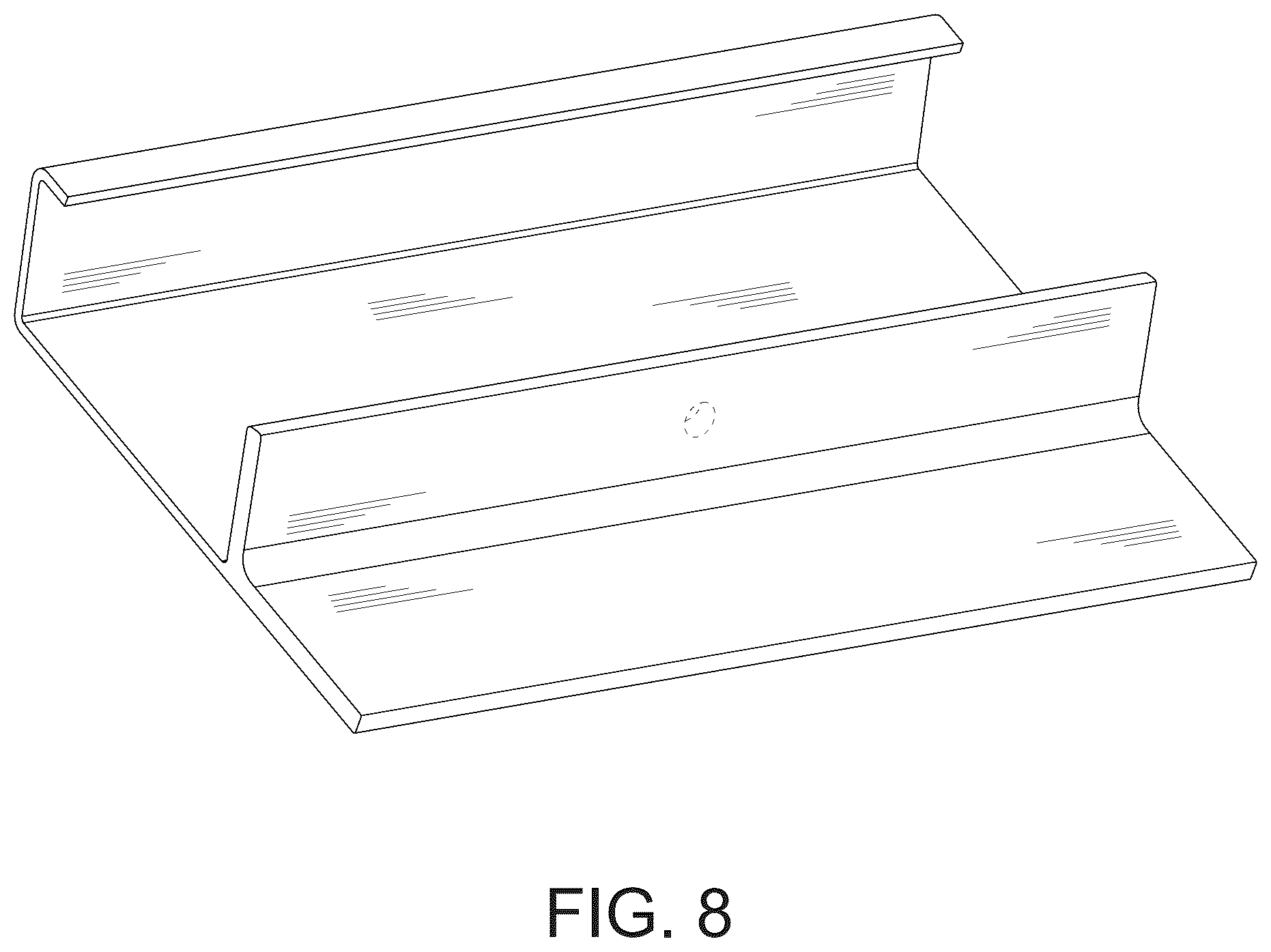 Patent USD1044041 Figure 8 – Auxiliary step platform for ladder