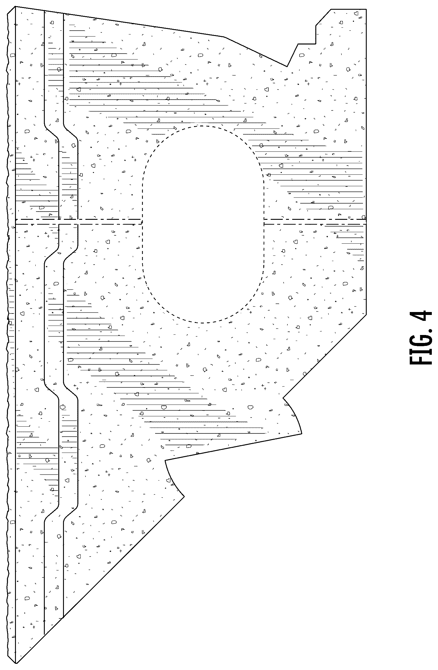 Patent USD1044042 Figure 4 – Corner masonry block