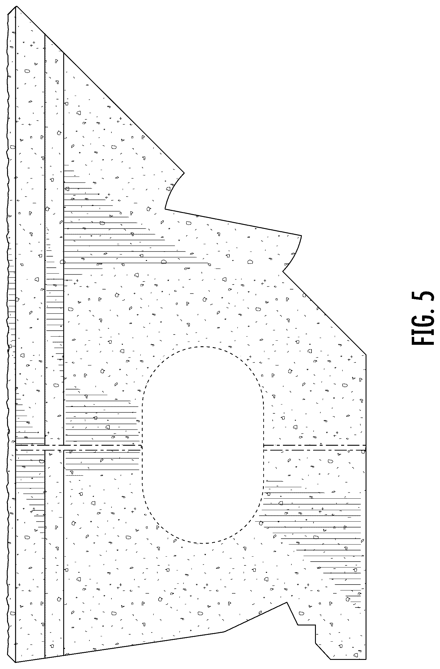 Patent USD1044042 Figure 5 – Corner masonry block