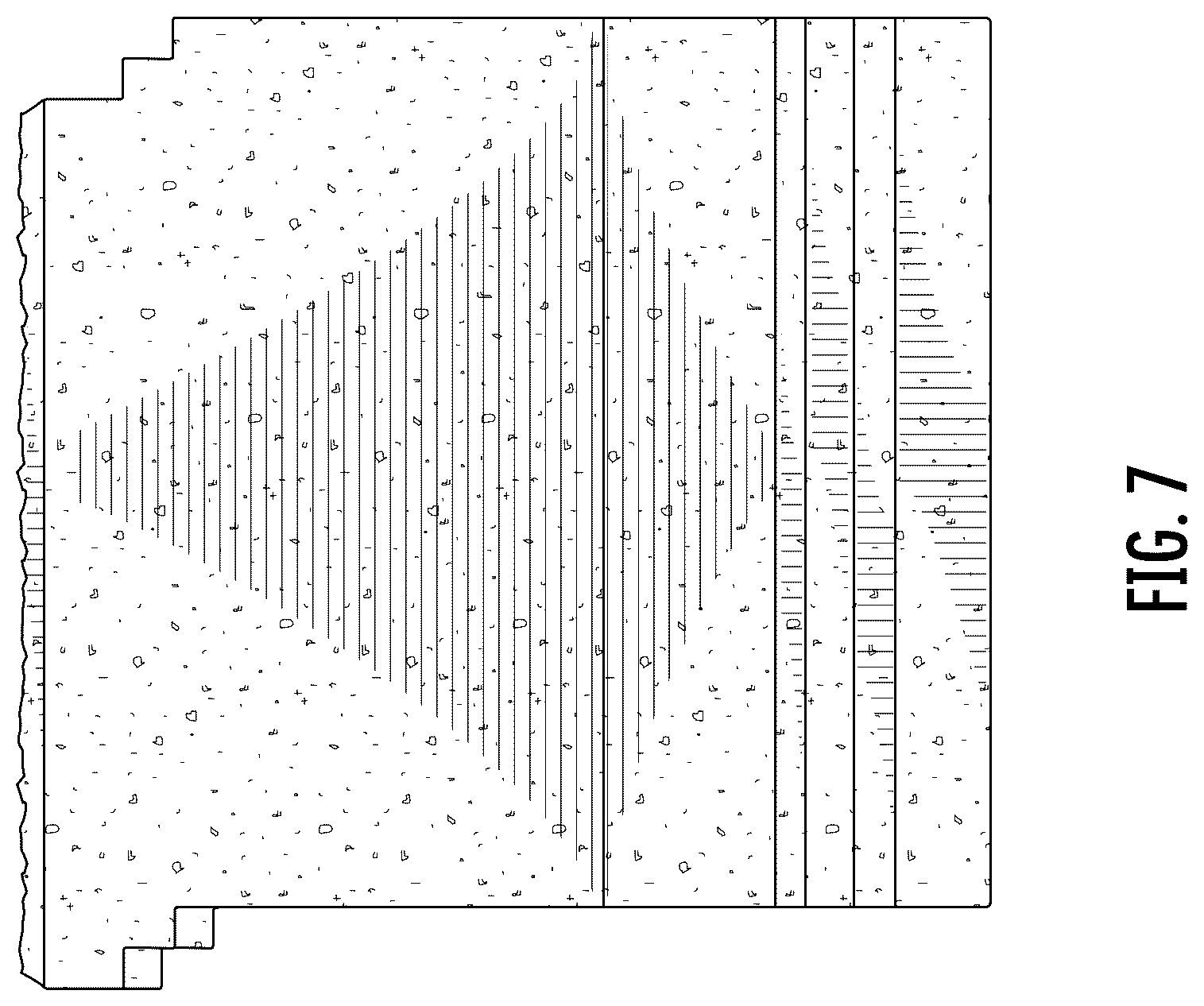 Patent USD1044042 Figure 7 – Corner masonry block