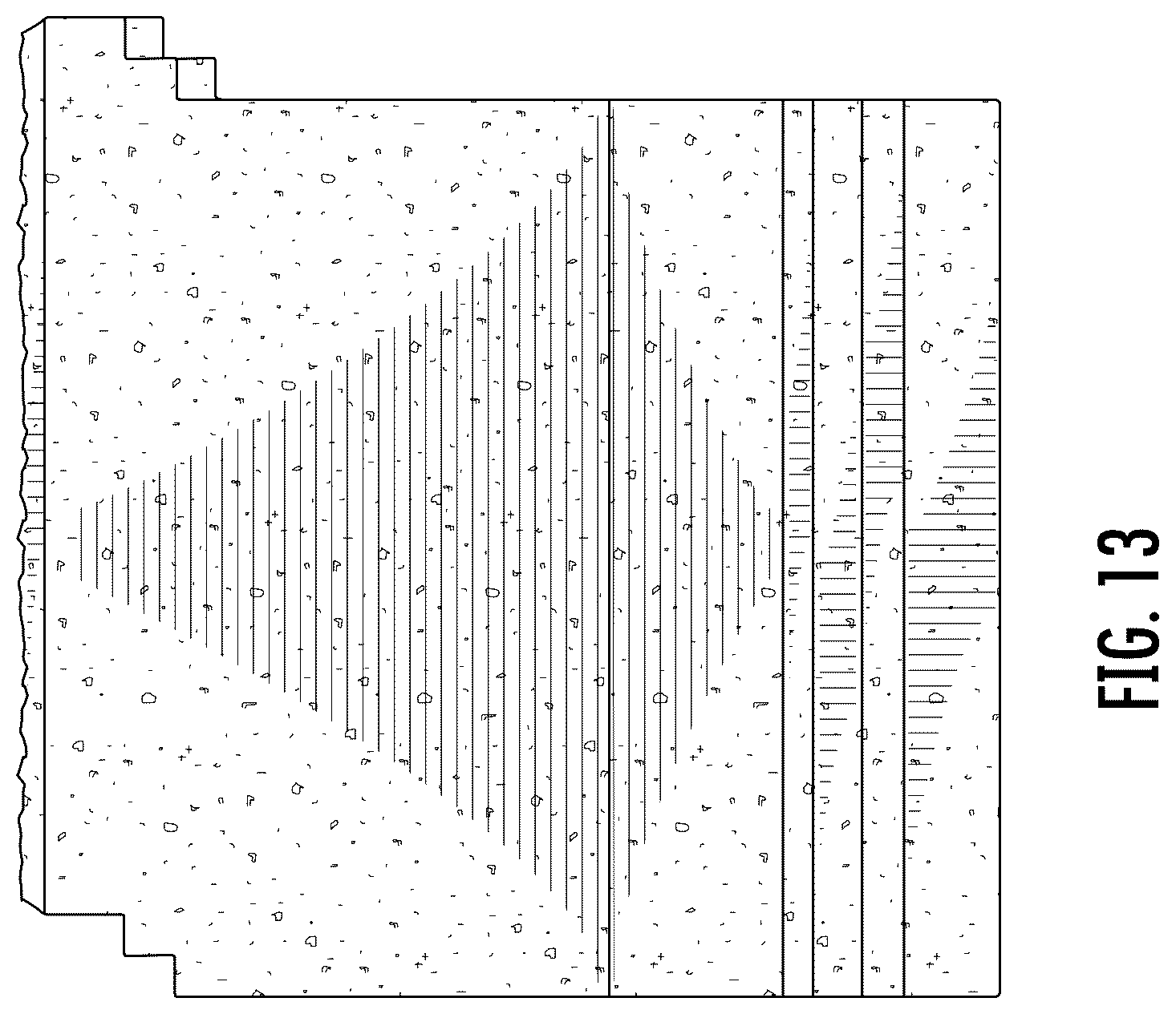 Patent USD1044042 Figure 13 – Corner masonry block
