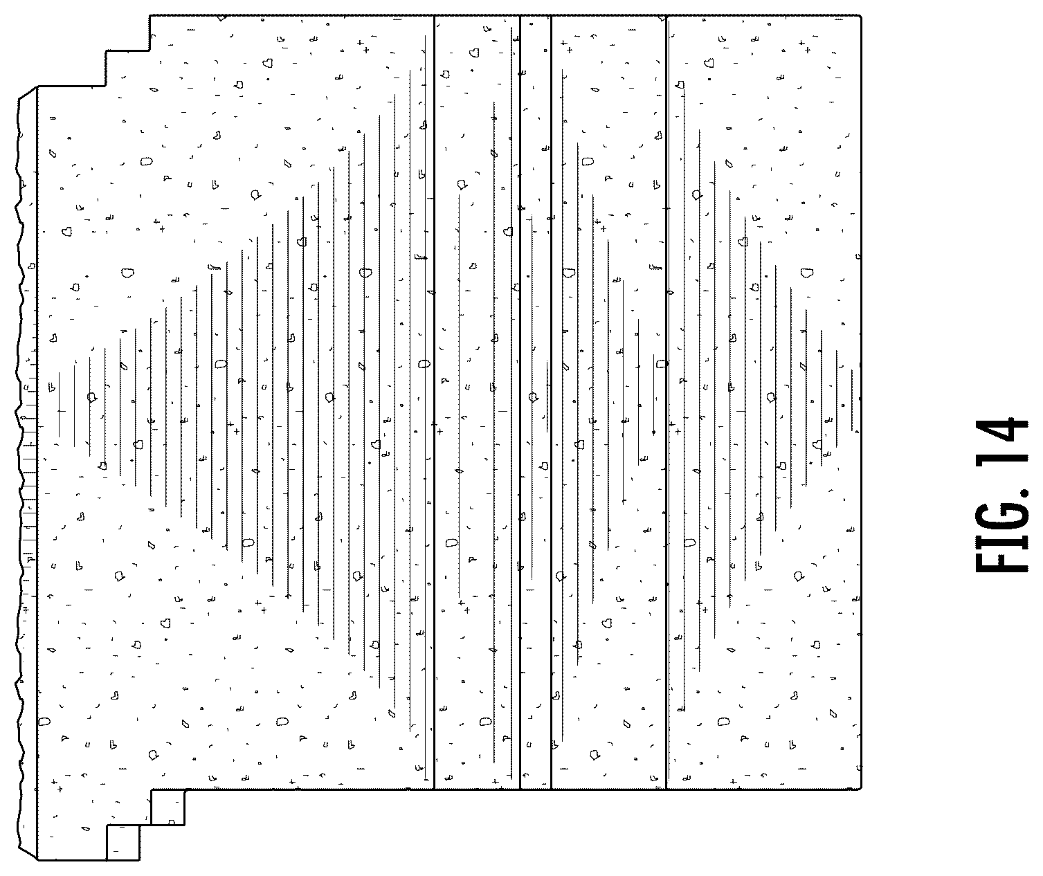 Patent USD1044042 Figure 14 – Corner masonry block