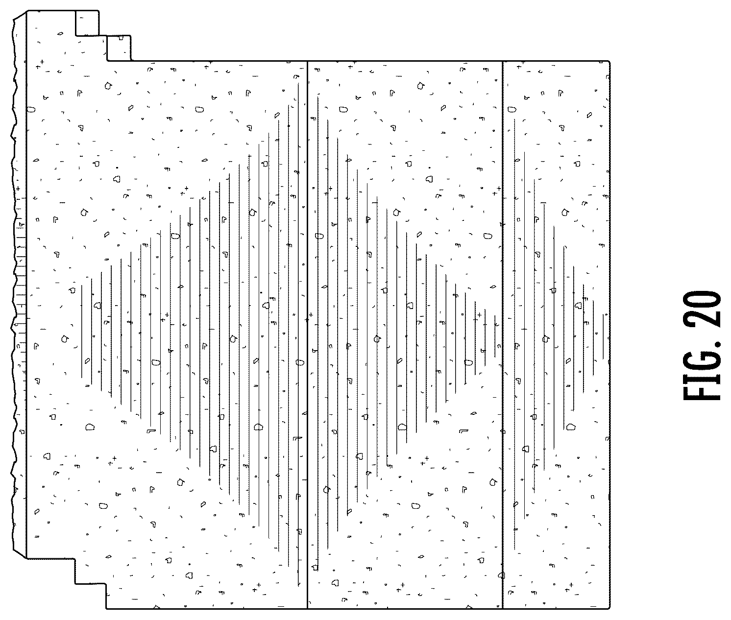 Patent USD1044042 Figure 20 – Corner masonry block