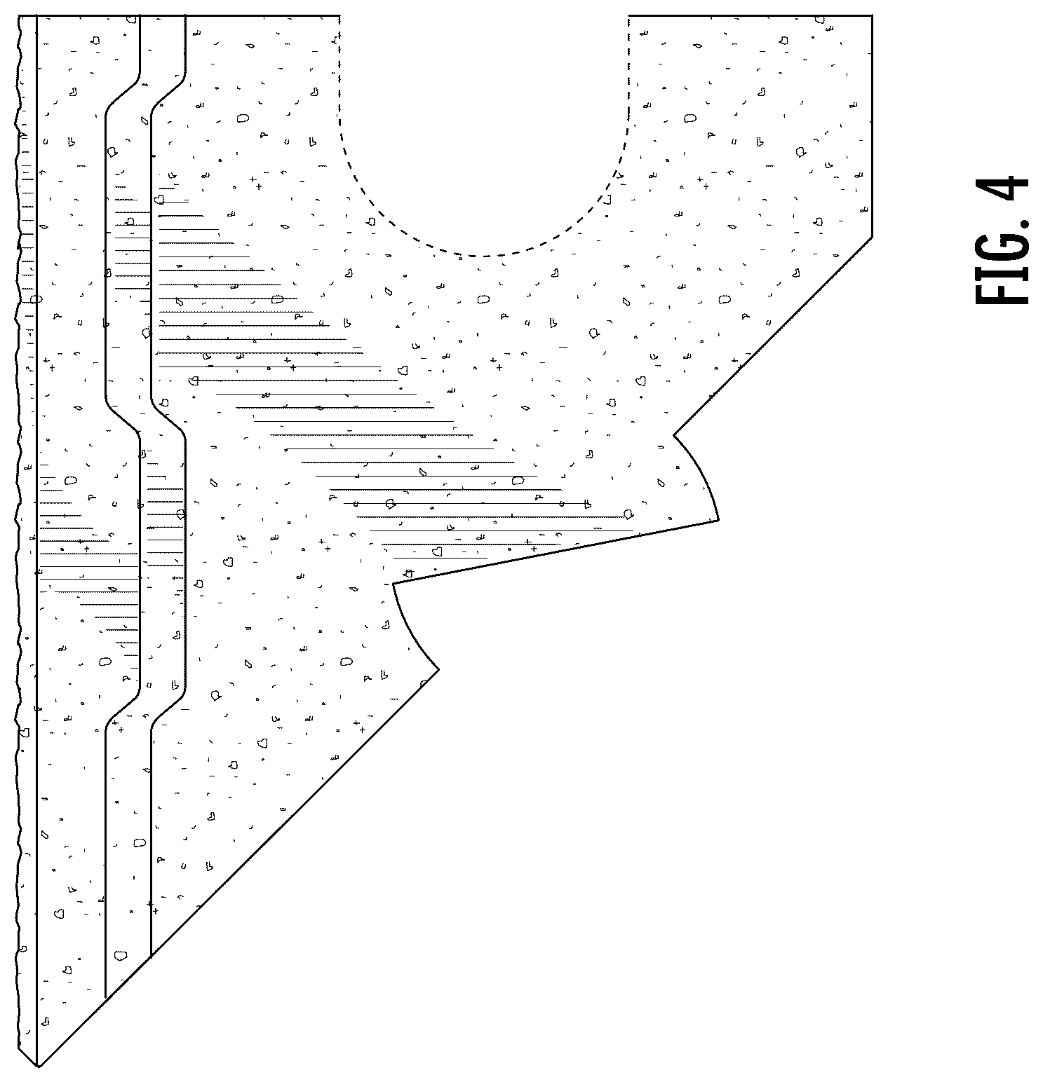 Patent USD1044043 Figure 4 – Corner masonry block