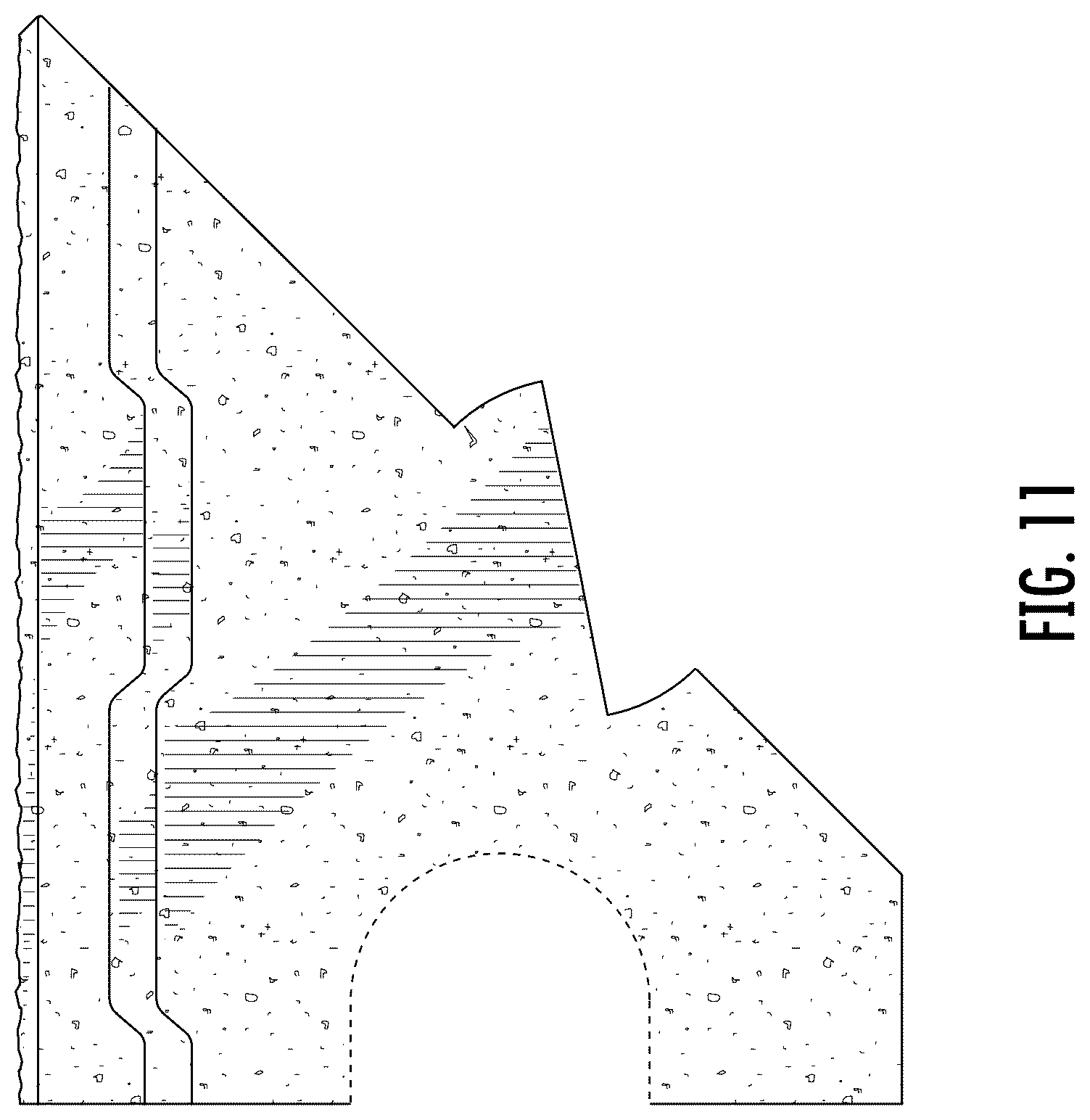 Patent USD1044043 Figure 11 – Corner masonry block