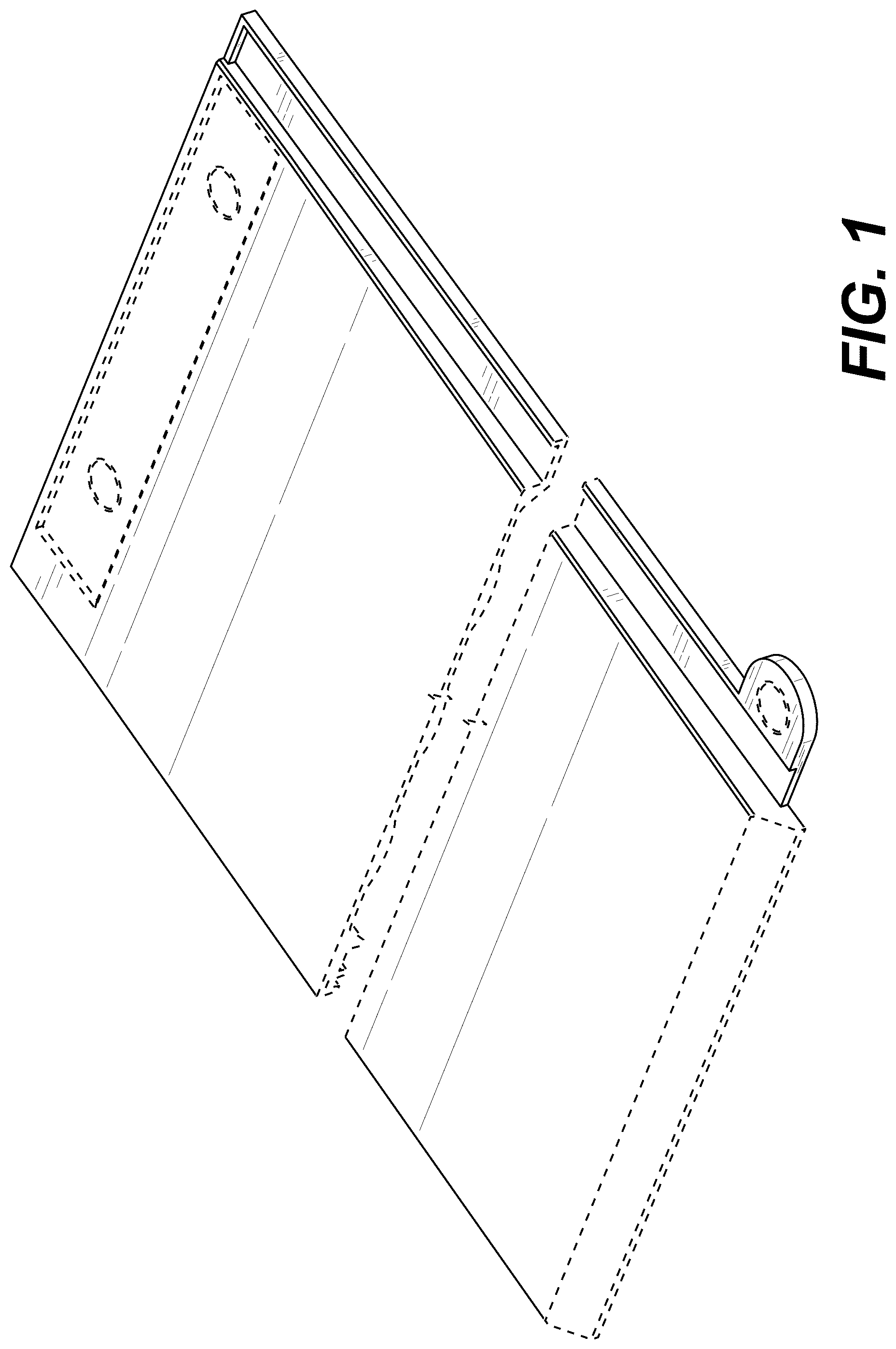 Patent USD1044044 Figure 1 – Roofing material