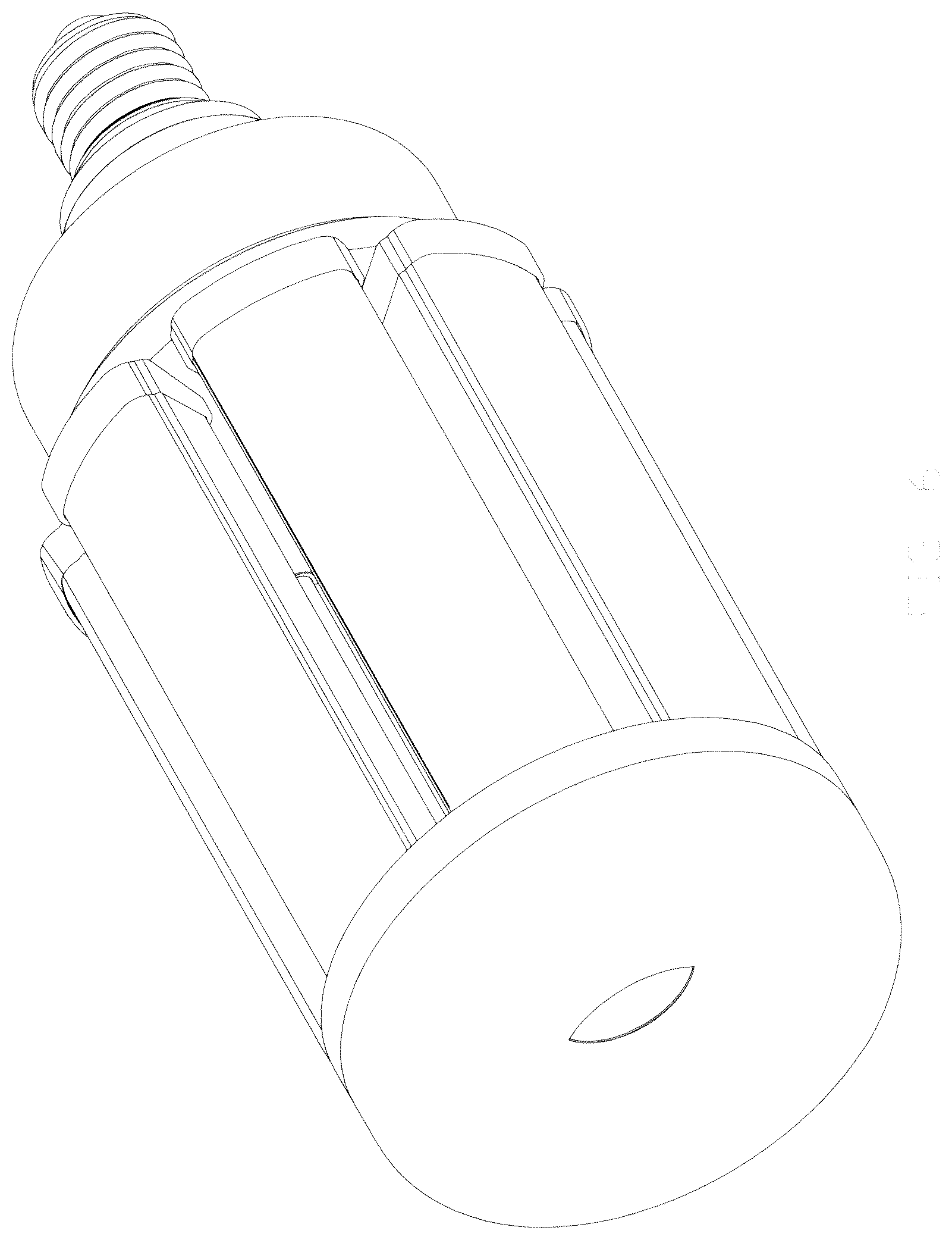 Patent USD1044050 Figure 6 – LED energy-saving bulb (multitube cylinder)