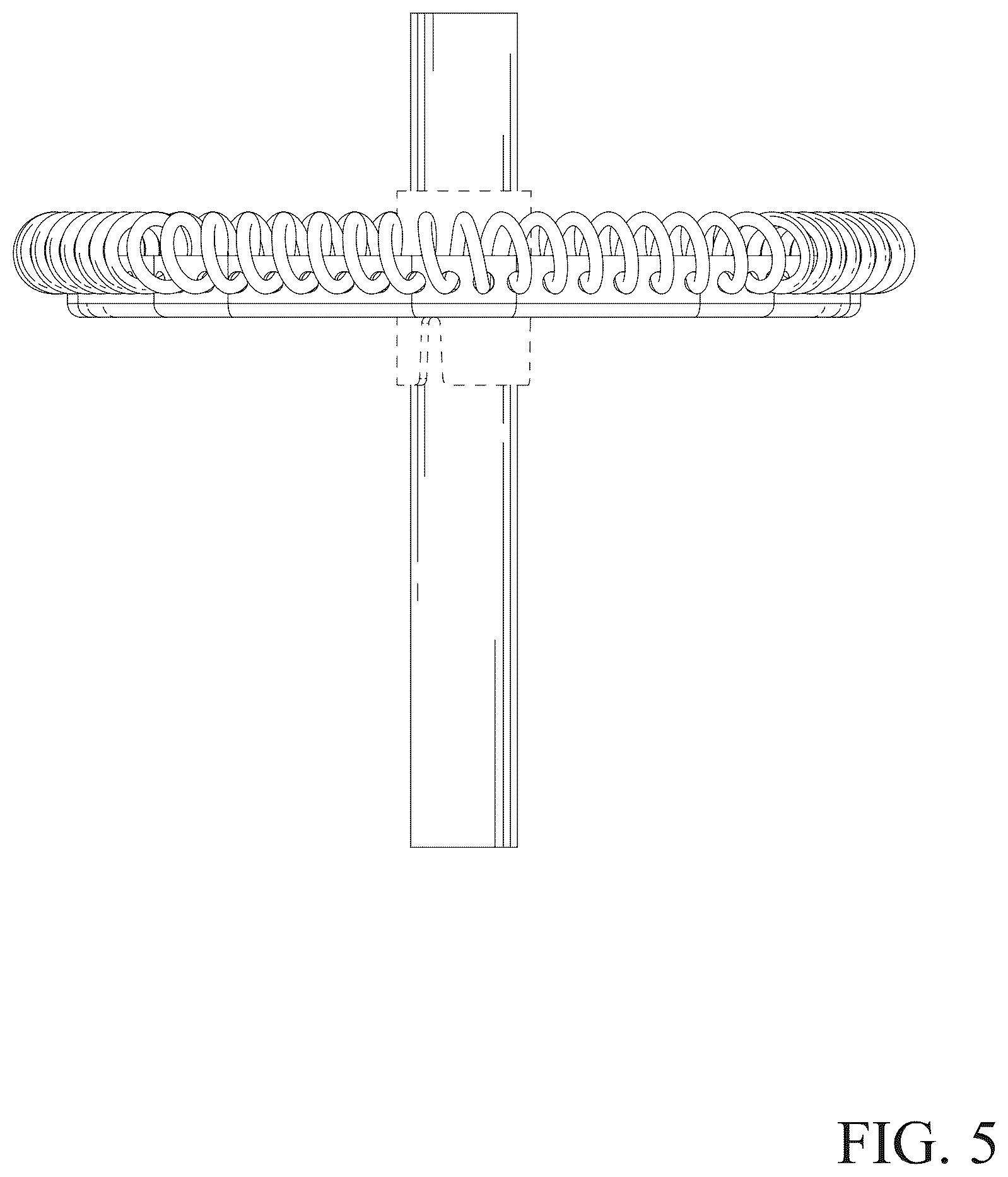 Patent USD1044052 Figure 5 – Combined wick and wick holder