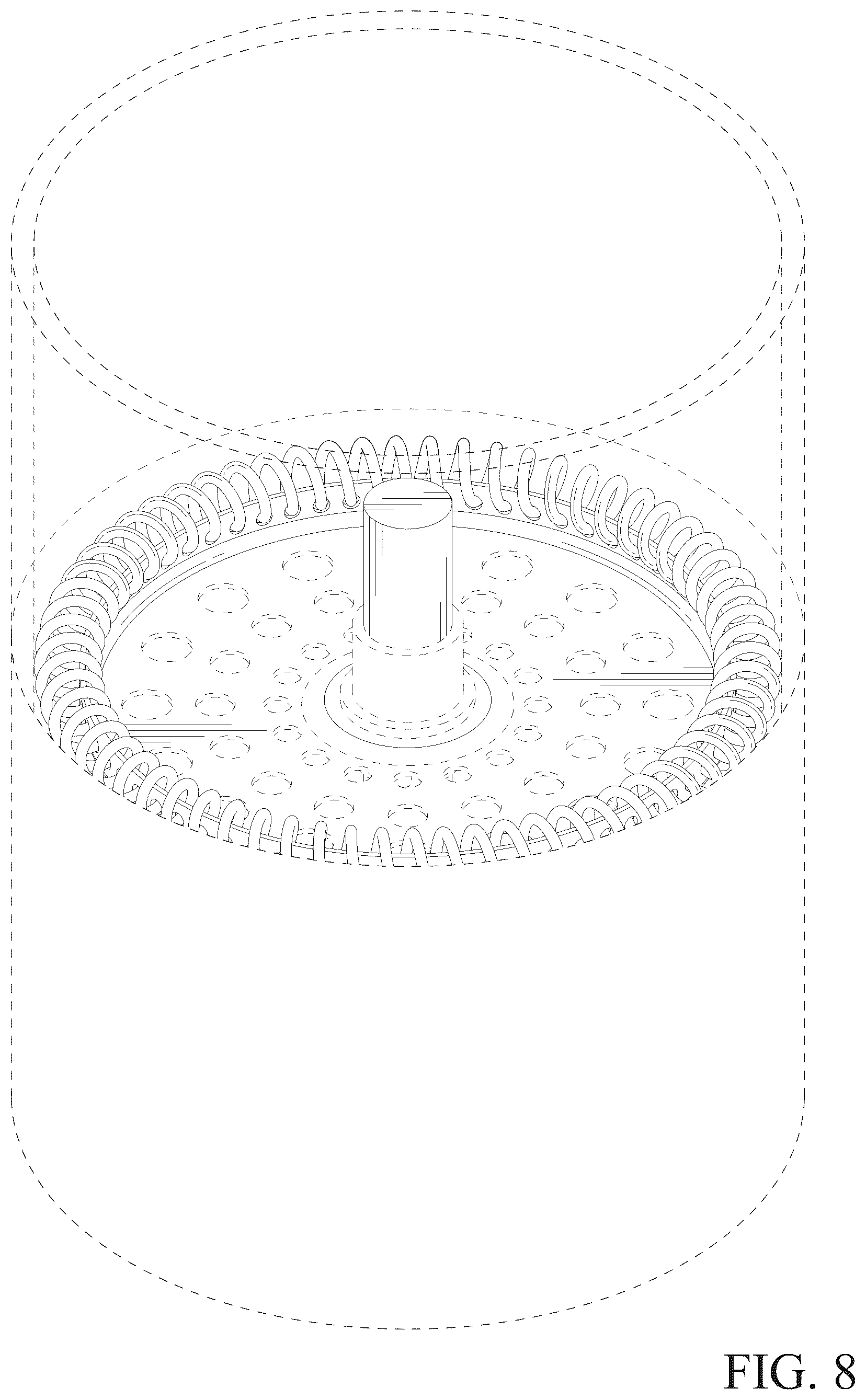 Patent USD1044053 Figure 8 – Combined wick and wick holder
