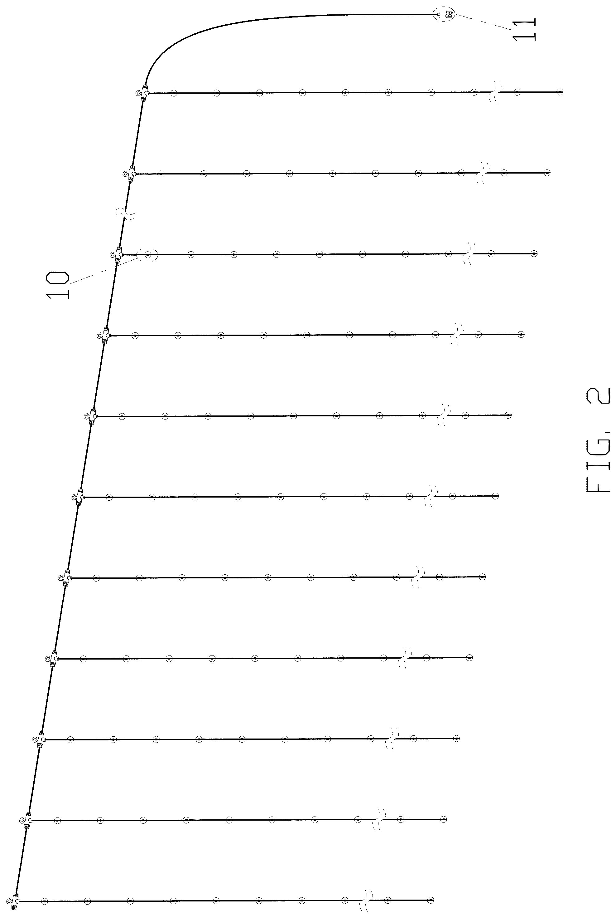 Patent USD1044055 Figure 2 – Light string
