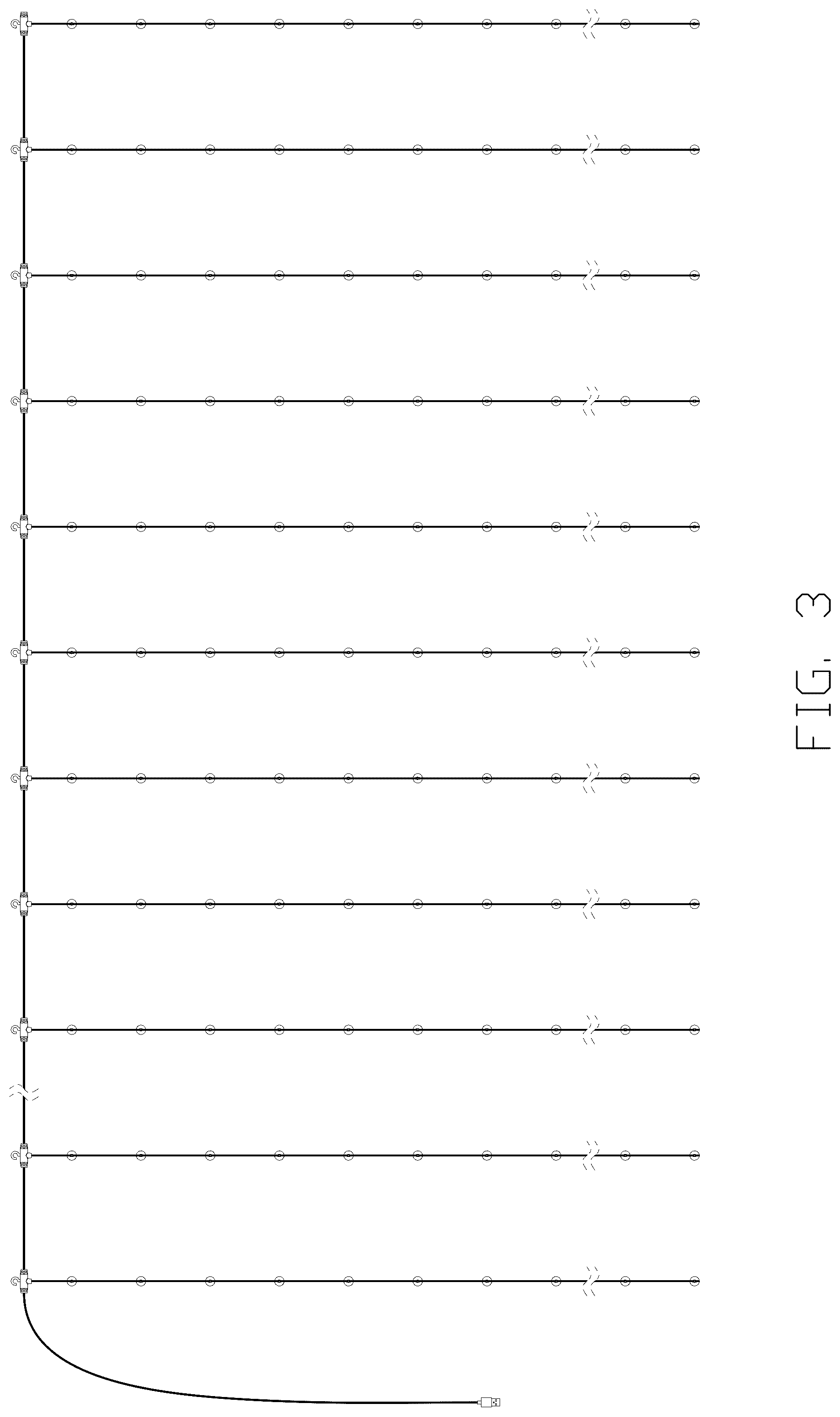 Patent USD1044055 Figure 3 – Light string