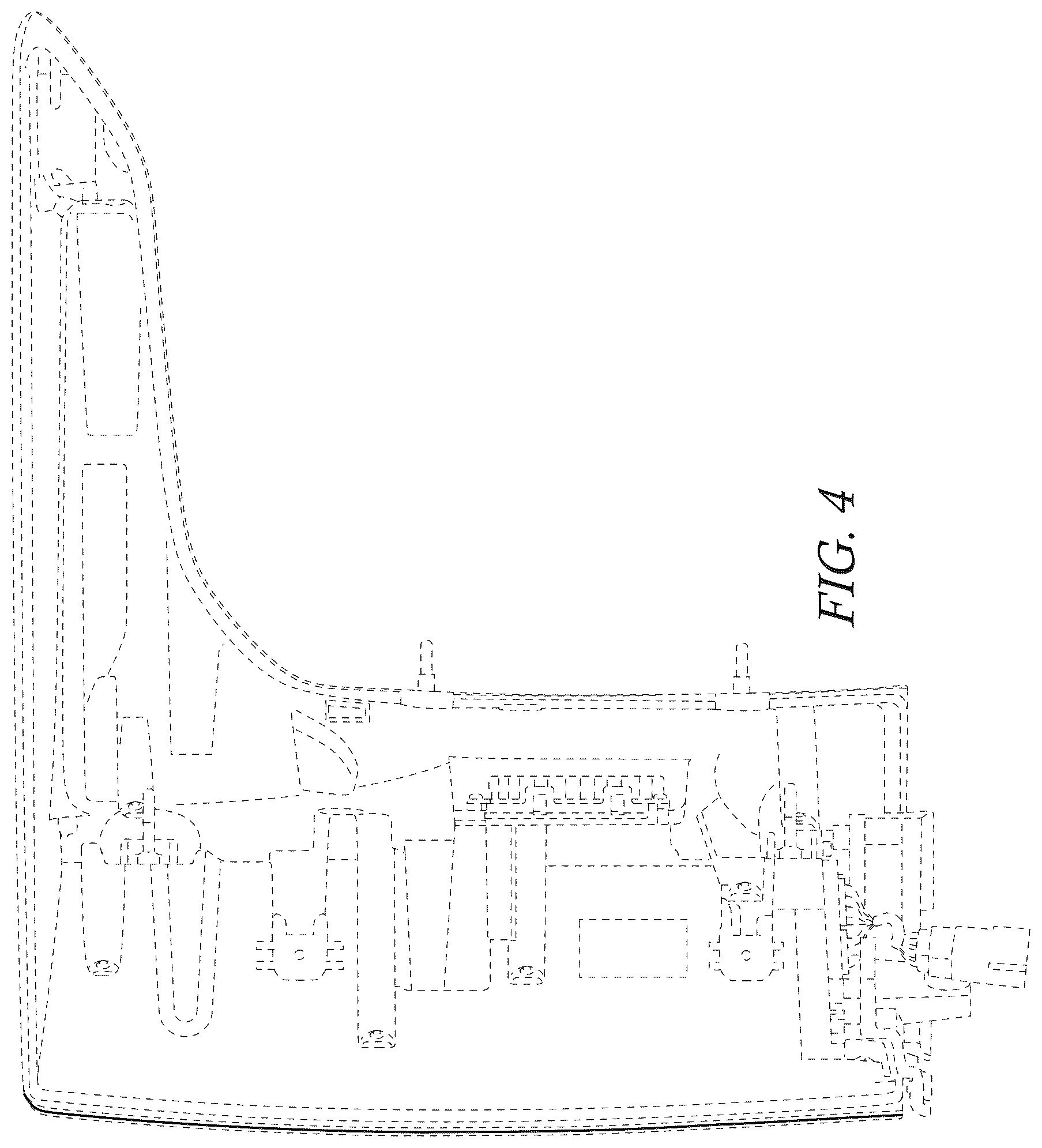 Patent USD1044060 Figure 4 – Vehicle taillamp