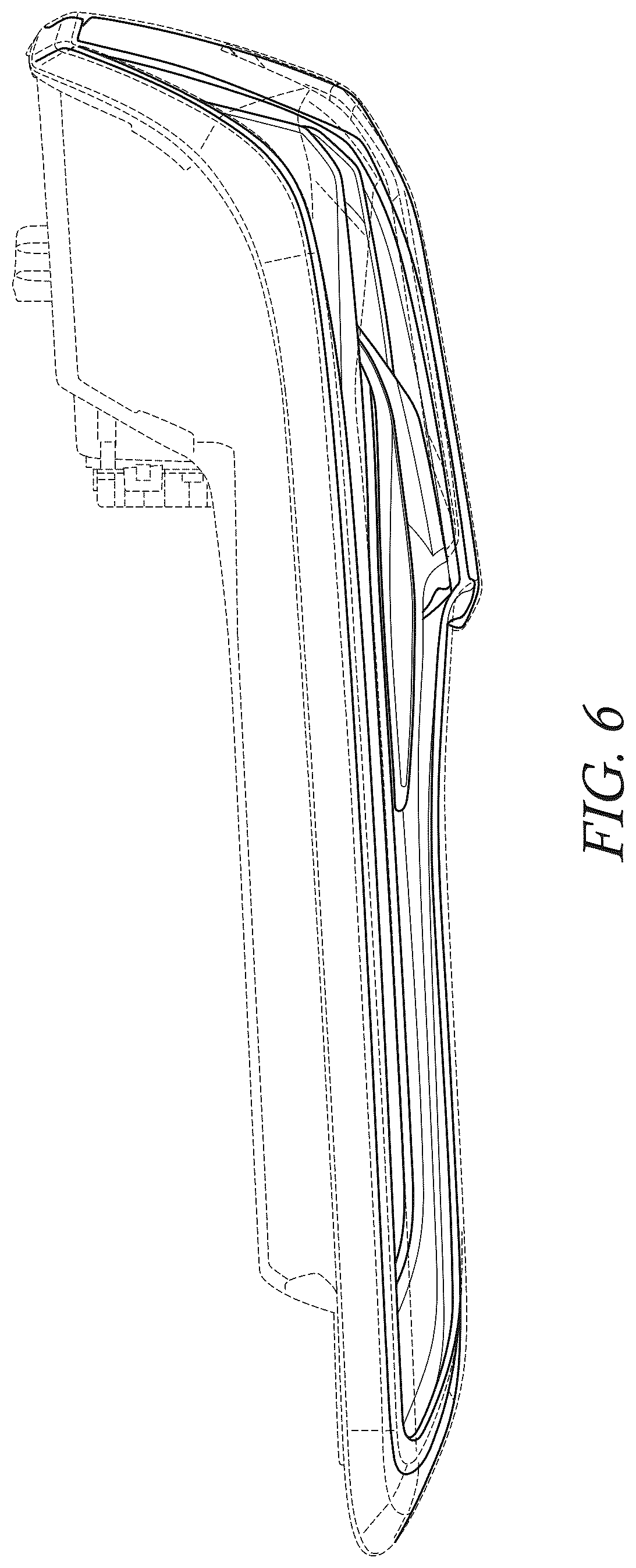 Patent USD1044060 Figure 6 – Vehicle taillamp
