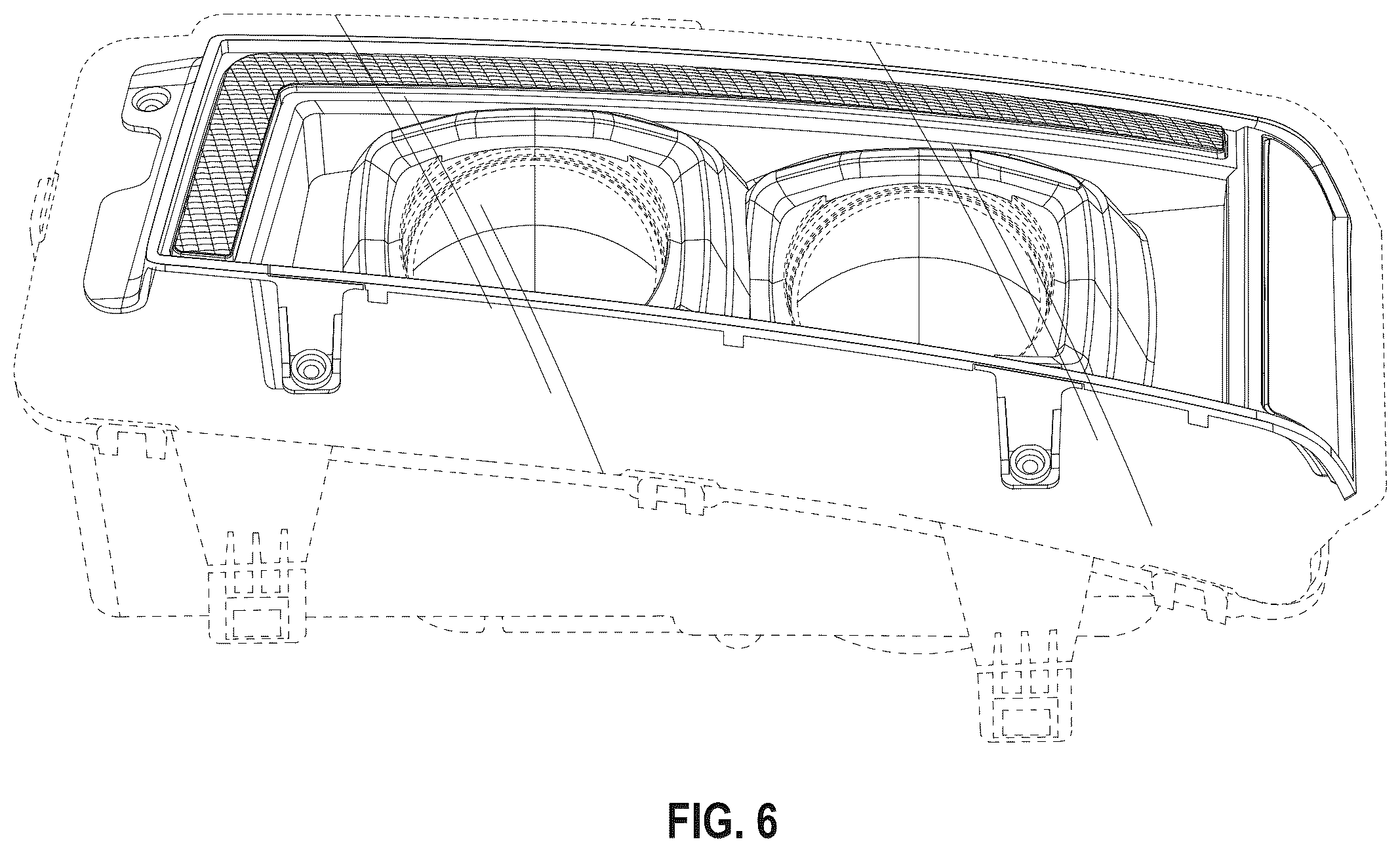 Patent USD1044061 Figure 6 – Vehicle headlight