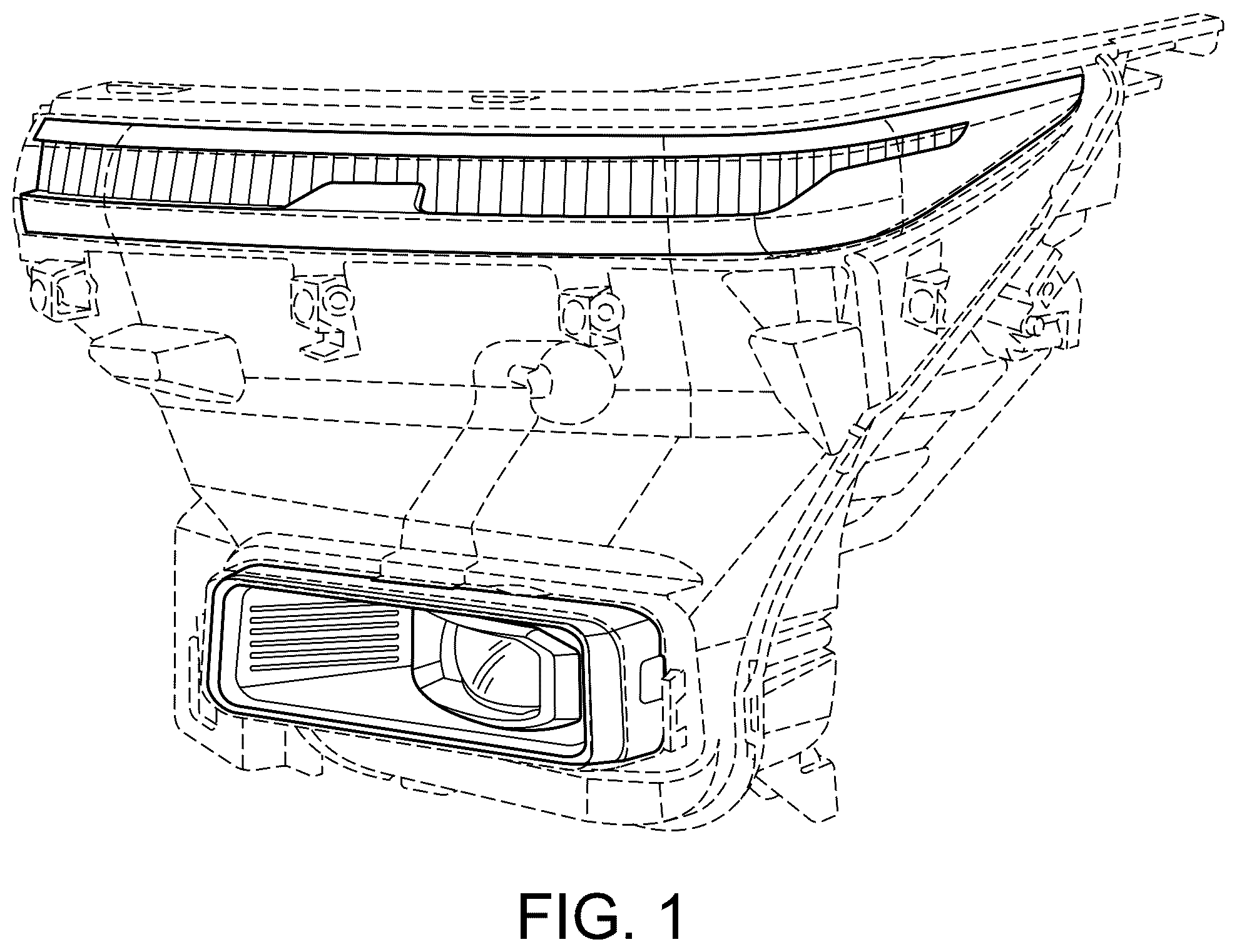 Patent USD1044062 — Vehicle headlamp — Figure 1