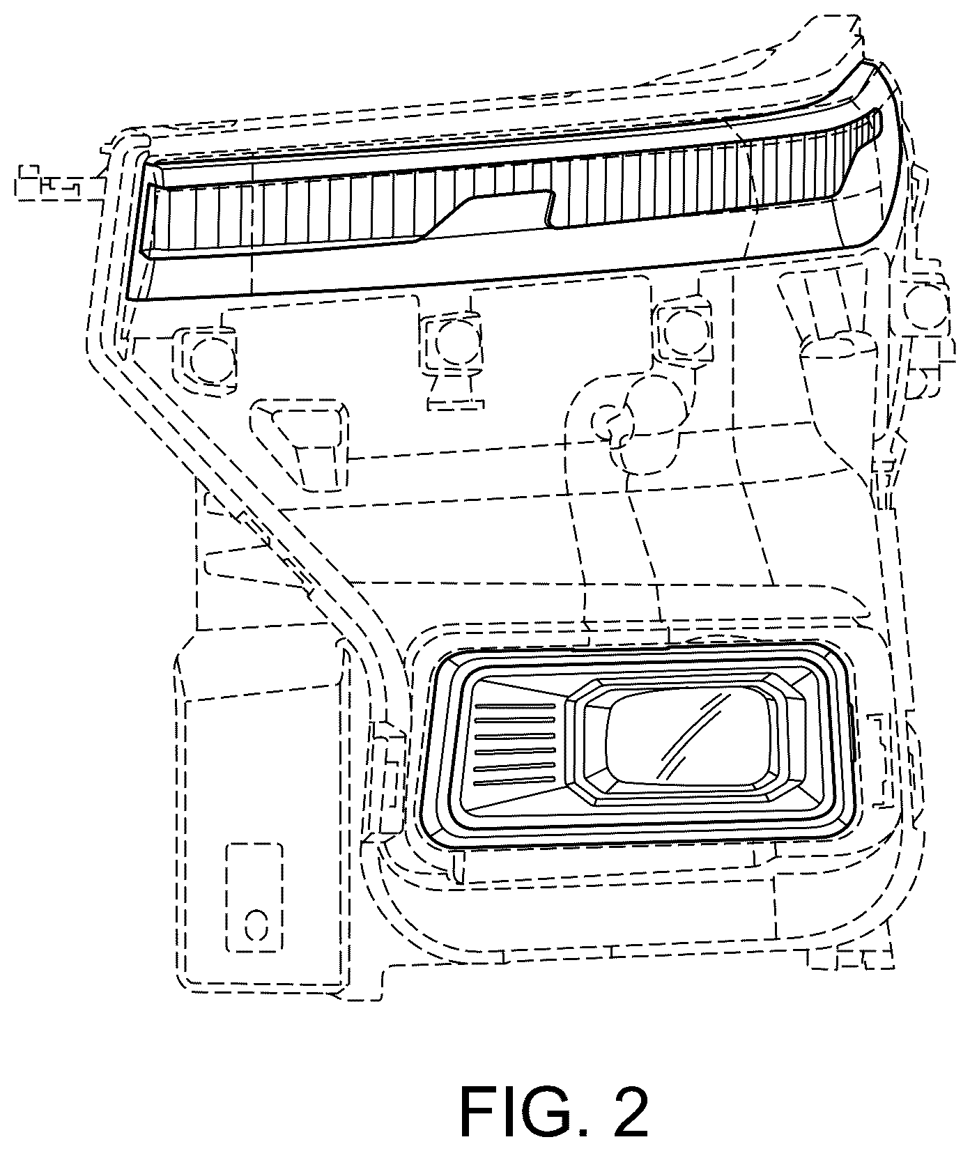 Patent USD1044062 Figure 2 – Vehicle headlamp