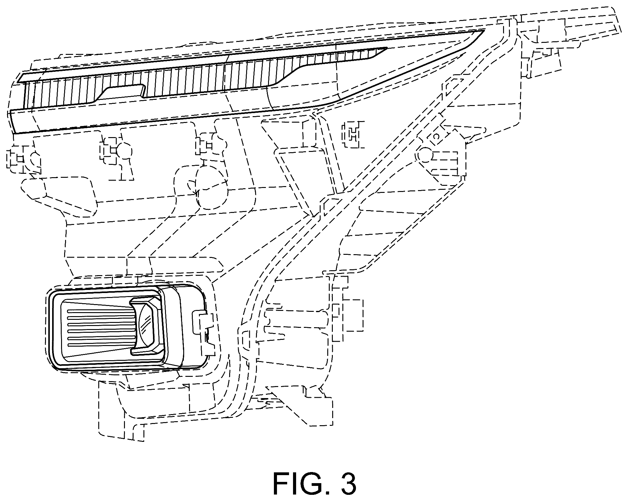 Patent USD1044062 Figure 3 – Vehicle headlamp