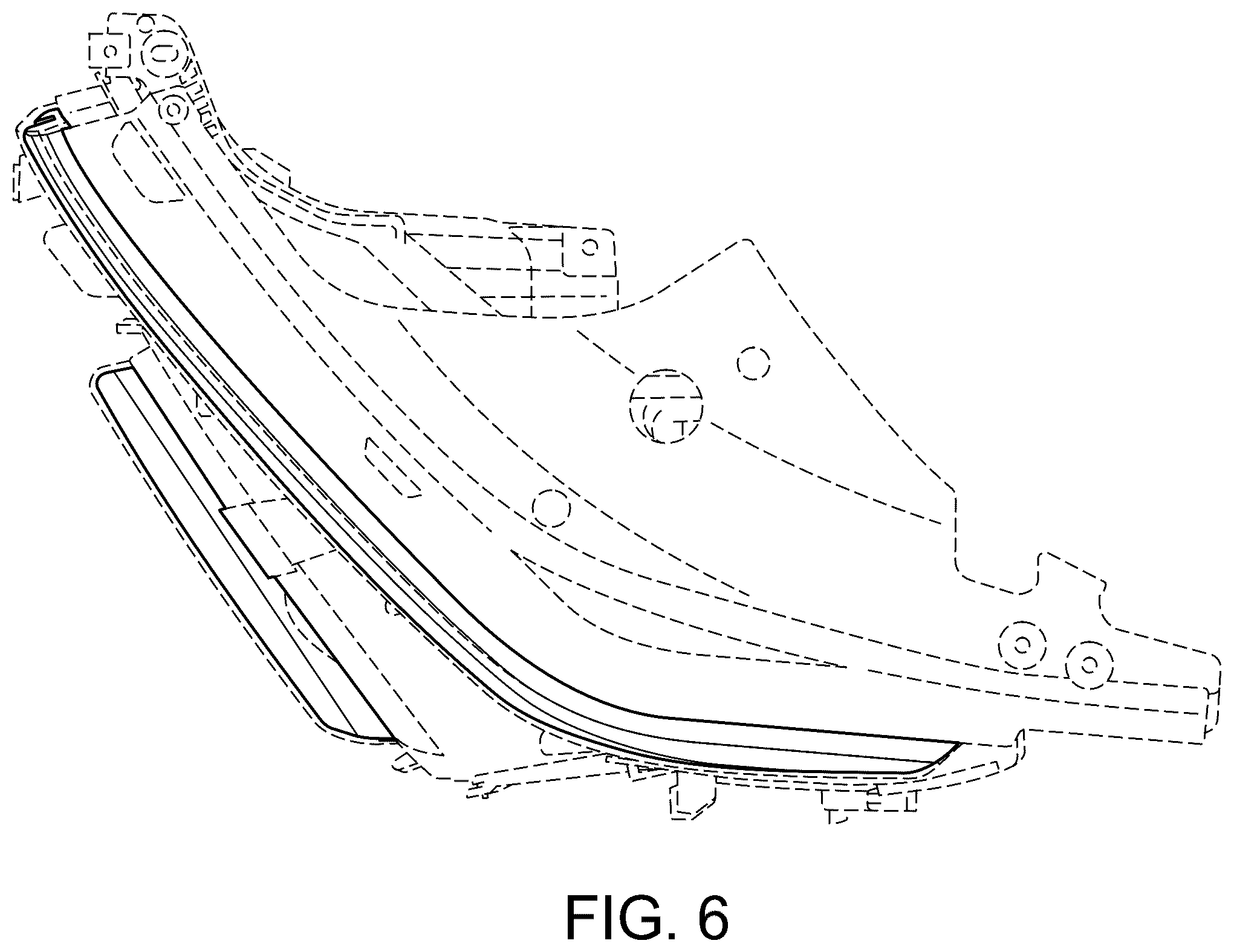 Patent USD1044062 Figure 6 – Vehicle headlamp