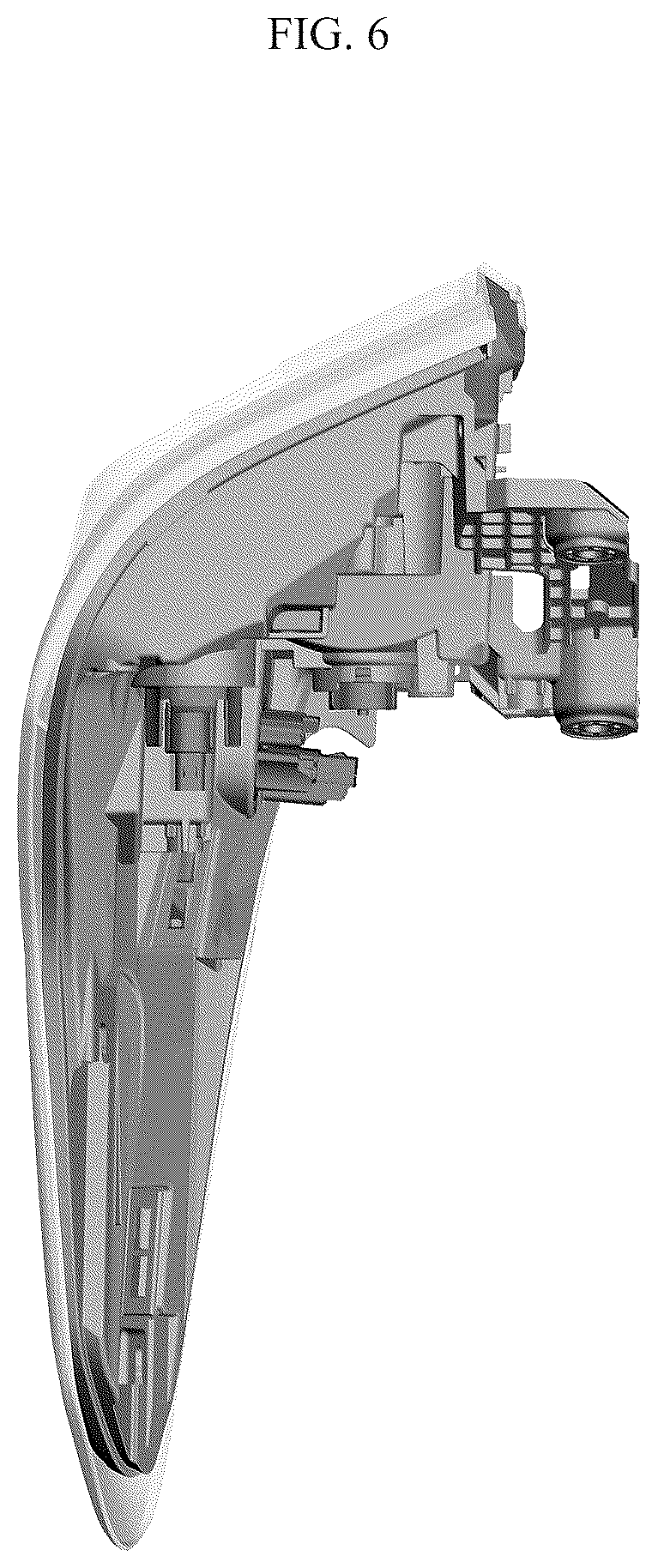 Patent USD1044063 Figure 4 – Rear combination lamp for an automobile