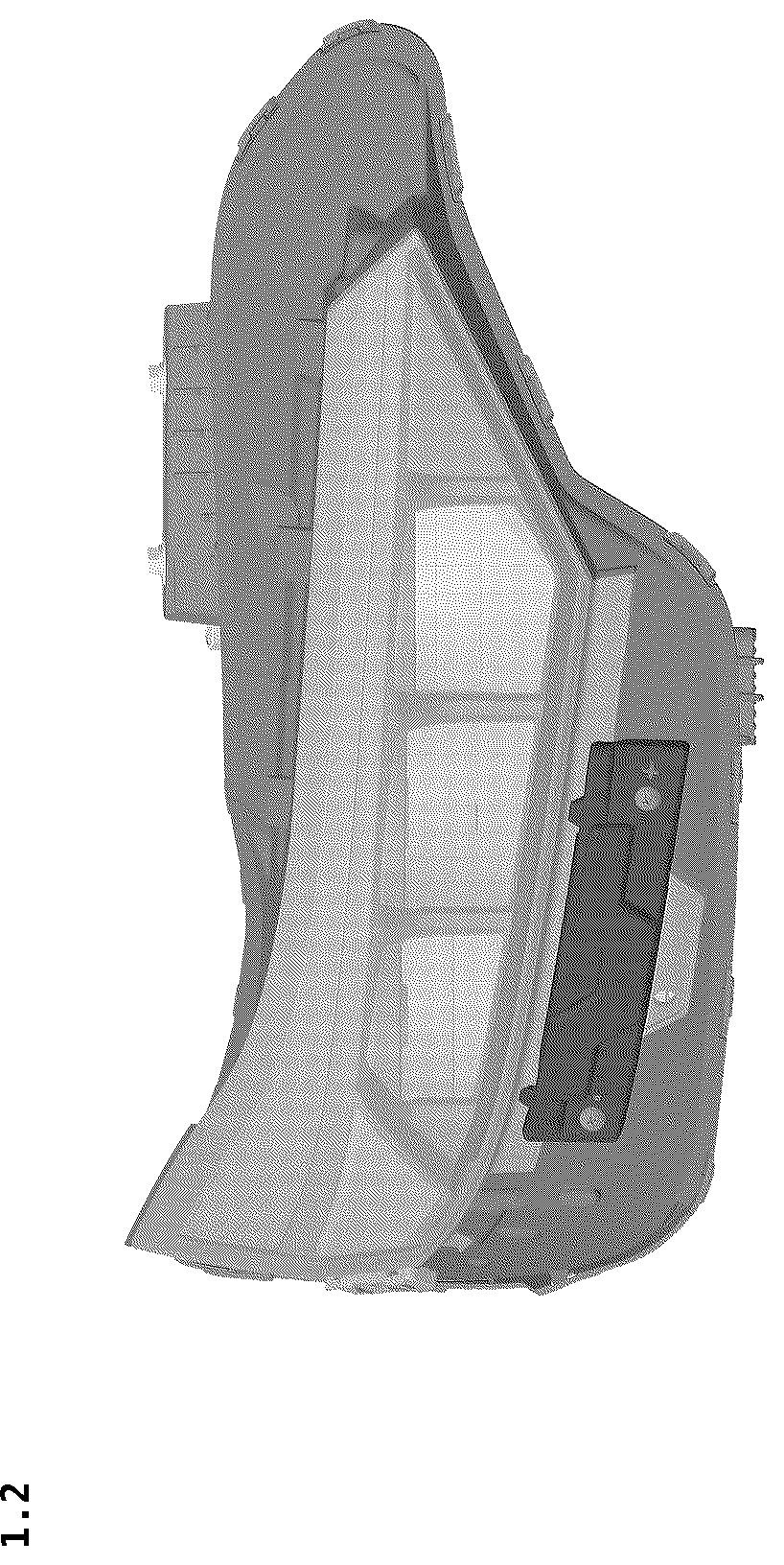 Patent USD1044065 Figure 2 – Headlamp for car