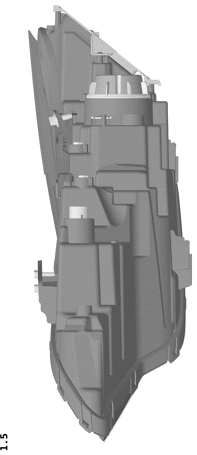 Patent USD1044065 Figure 5 – Headlamp for car
