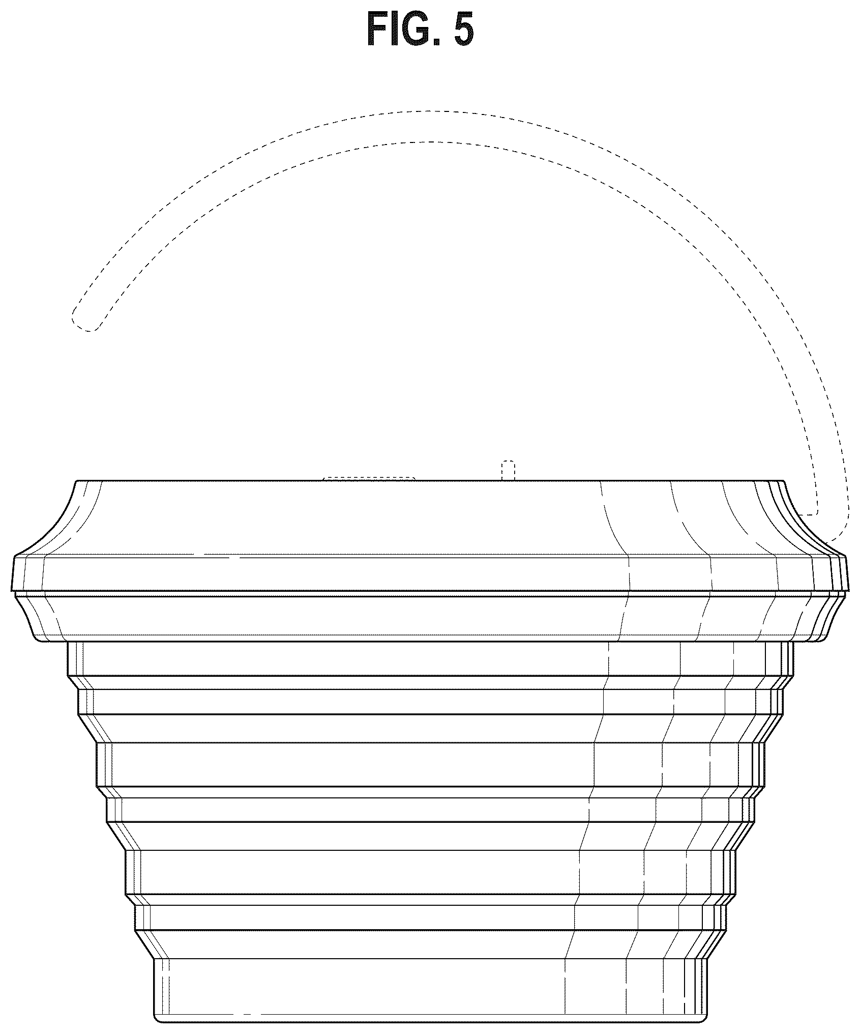 Patent USD1044067 Figure 5 – Lantern