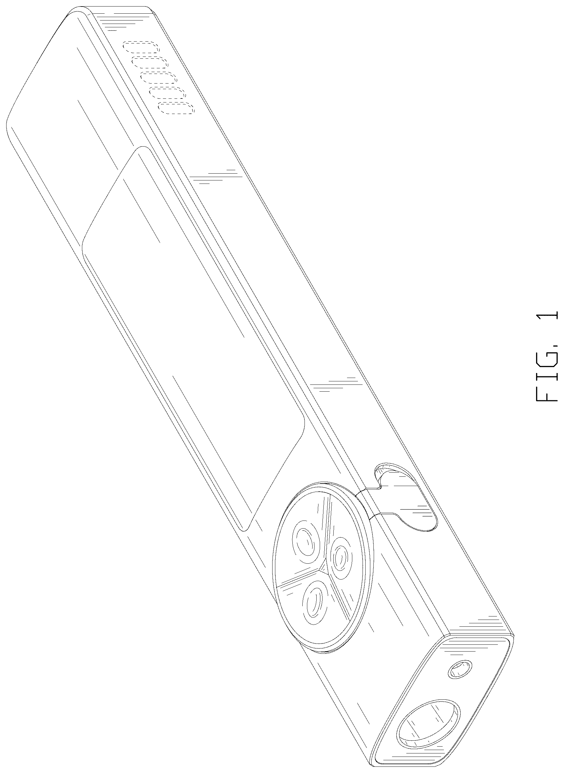 Patent USD1044068 Figure 1 – Flashlight