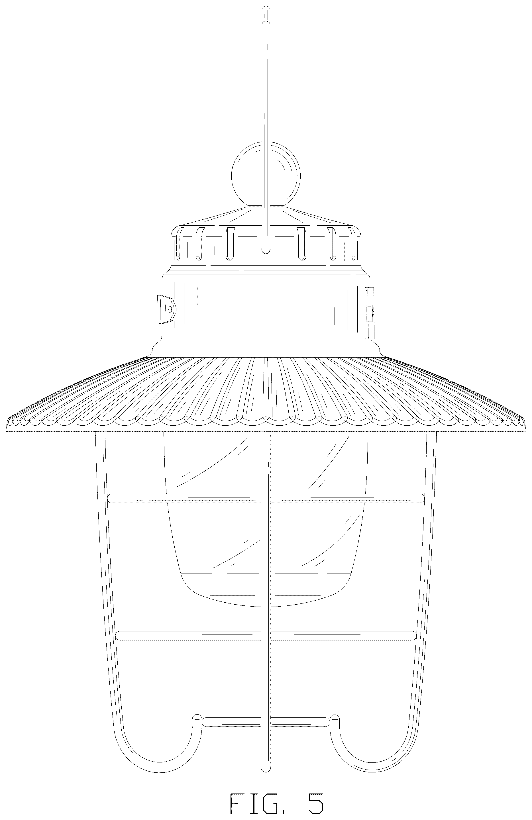 Patent USD1044070 Figure 5 – Camping lamp