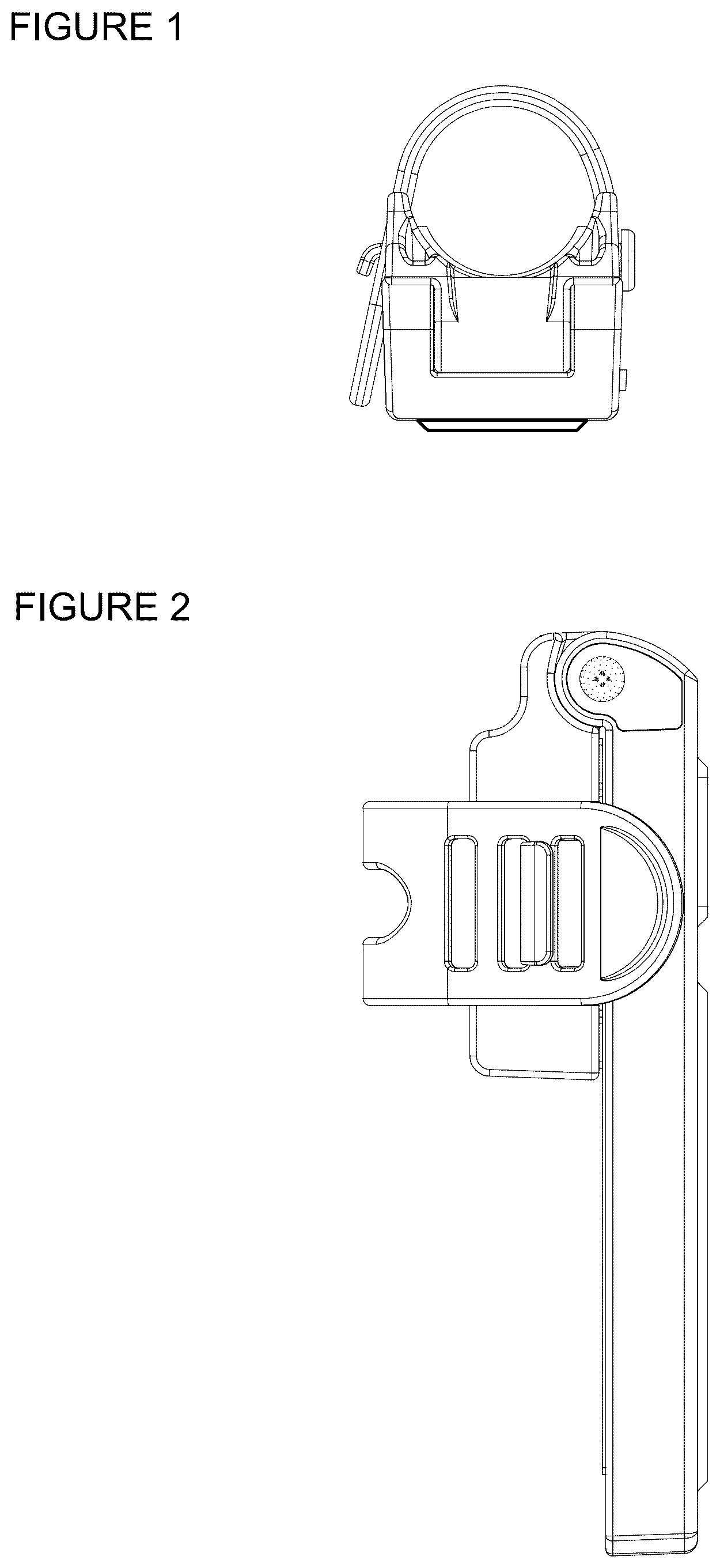 Patent USD1044074 Figure 1 – LED beacon for walking cane