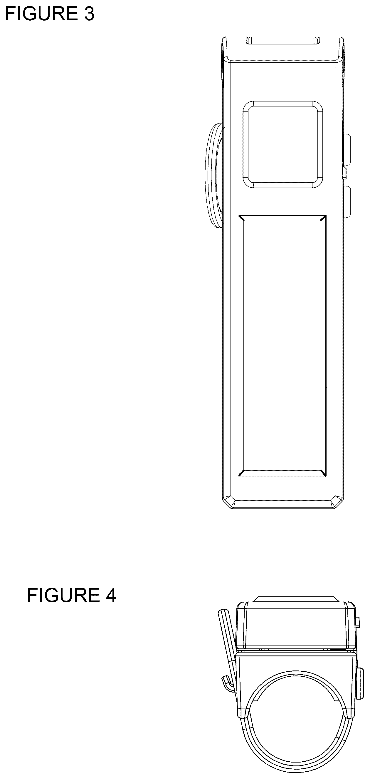 Patent USD1044074 Figure 2 – LED beacon for walking cane