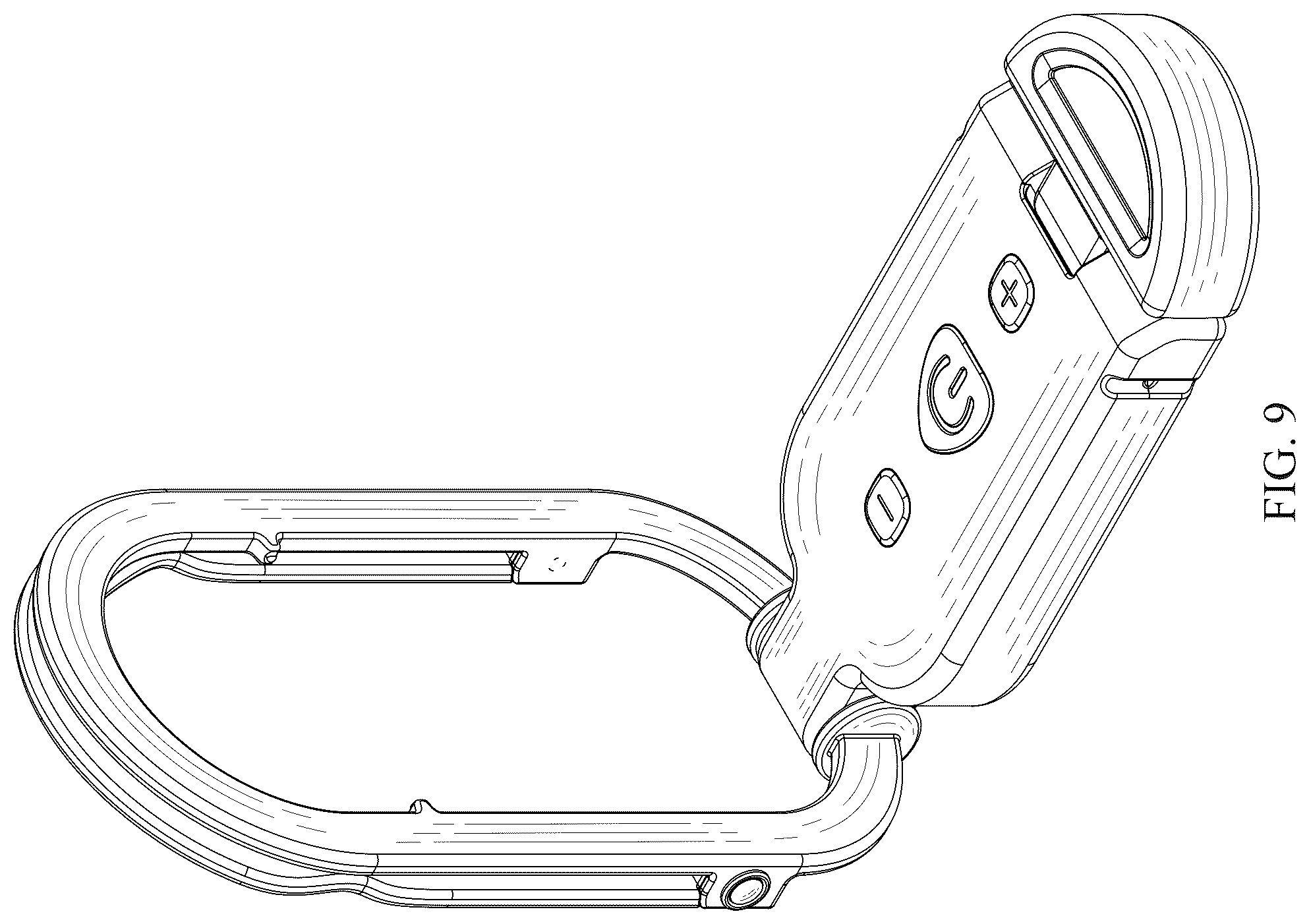 Patent USD1044075 Figure 9 – Multifunctional LED book clip light