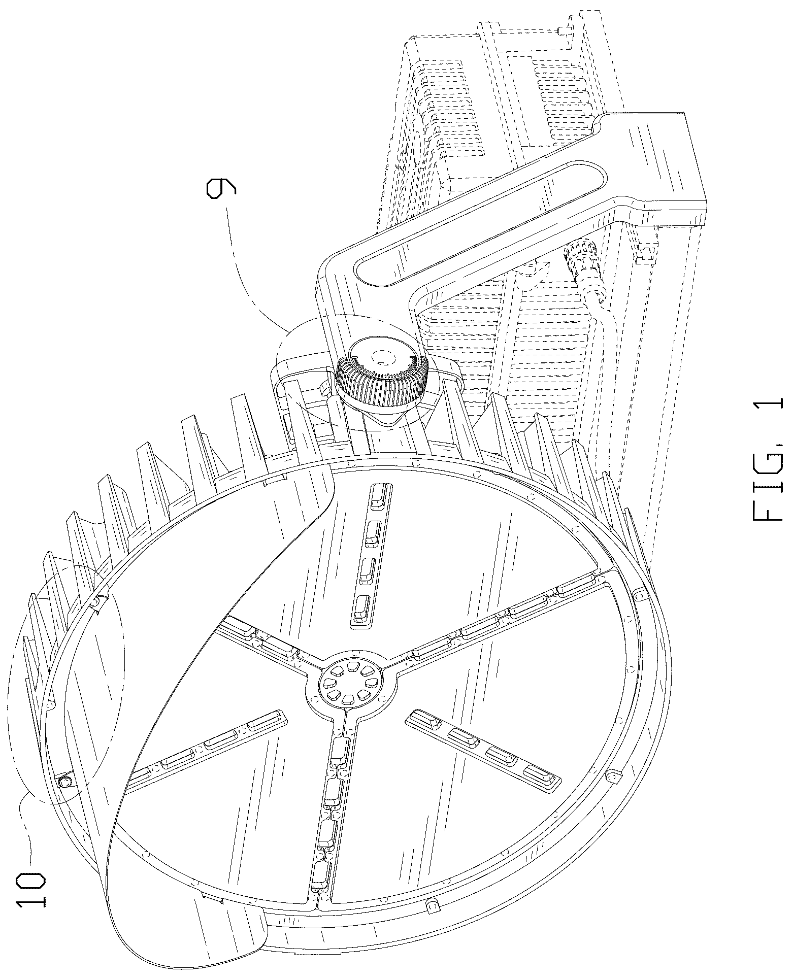 Patent USD1044077 — LED lamp — Figure 1