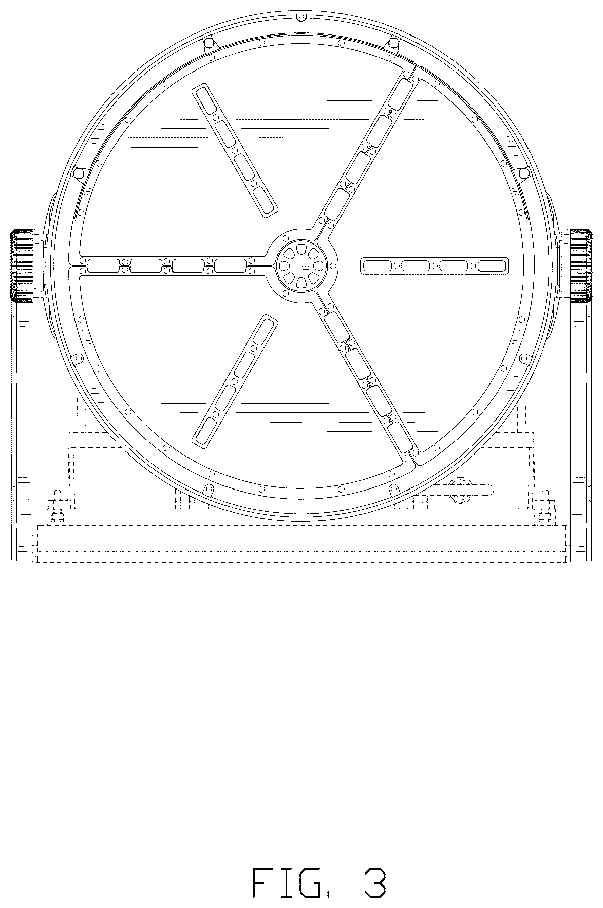 Patent USD1044077 Figure 3 – LED lamp