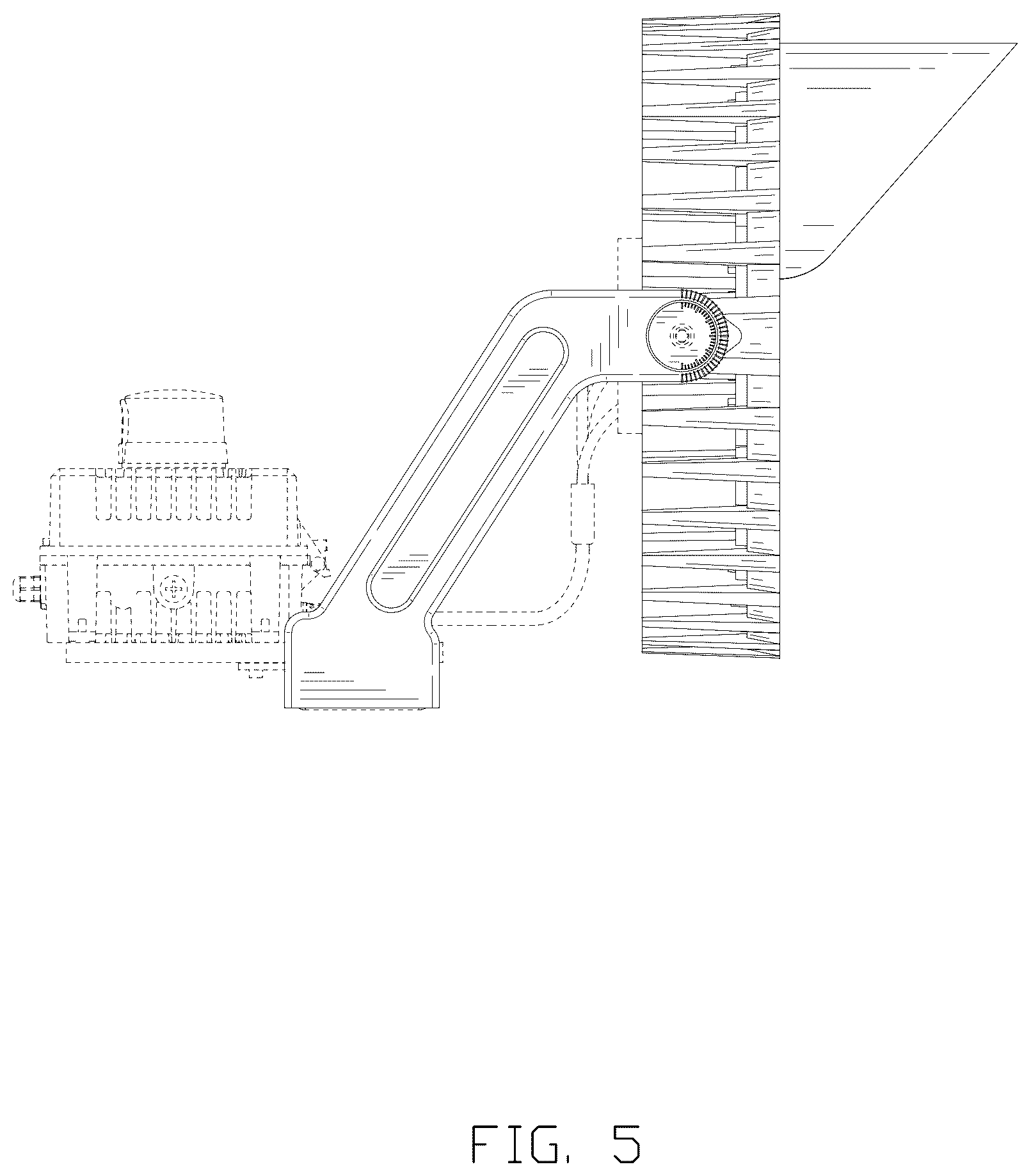 Patent USD1044077 Figure 5 – LED lamp