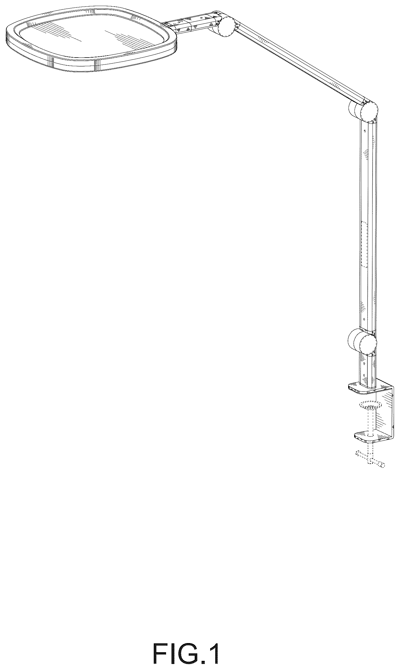 Patent USD1044080 — Desk lamp — Figure 1